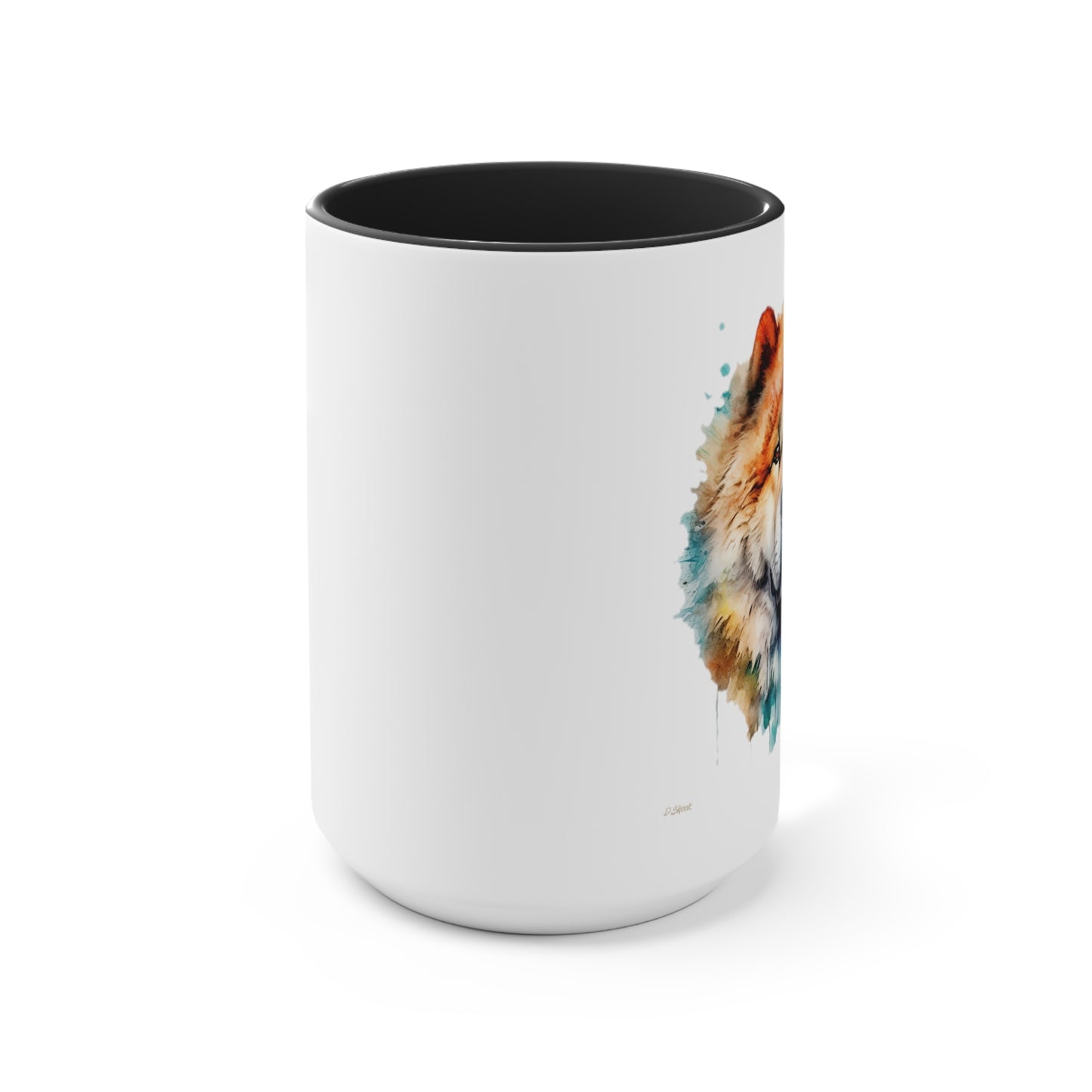 Chow Chow 3 Accent Mugs