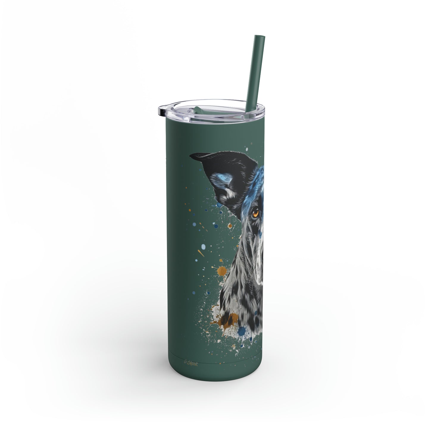 Blue Heeler 4 Maars Maker Skinny Matte Tumbler, 20oz