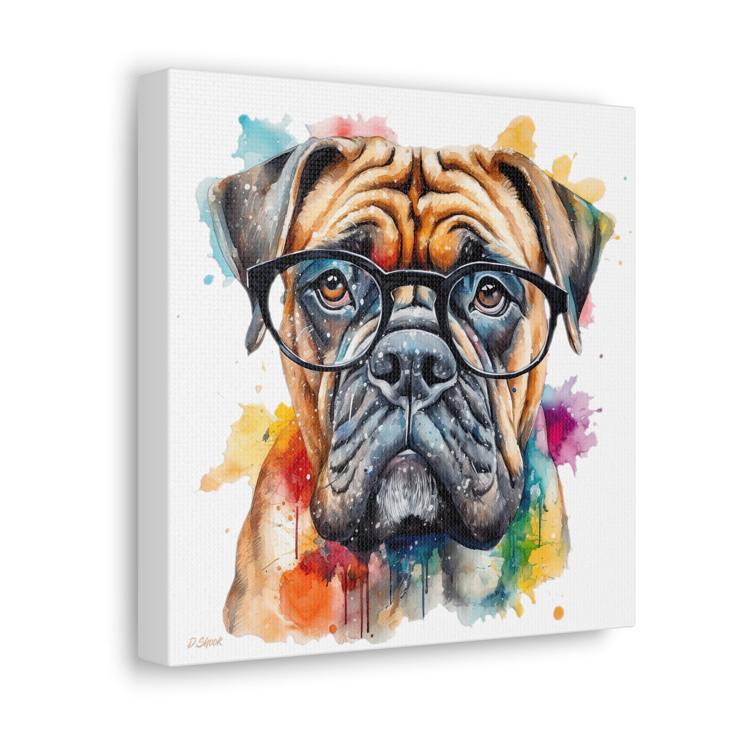 Bullmastiff 6 Canvas Gallery Wraps