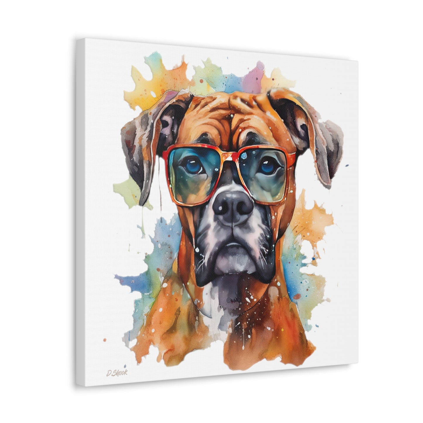 Boxer 4 Canvas Gallery Wraps