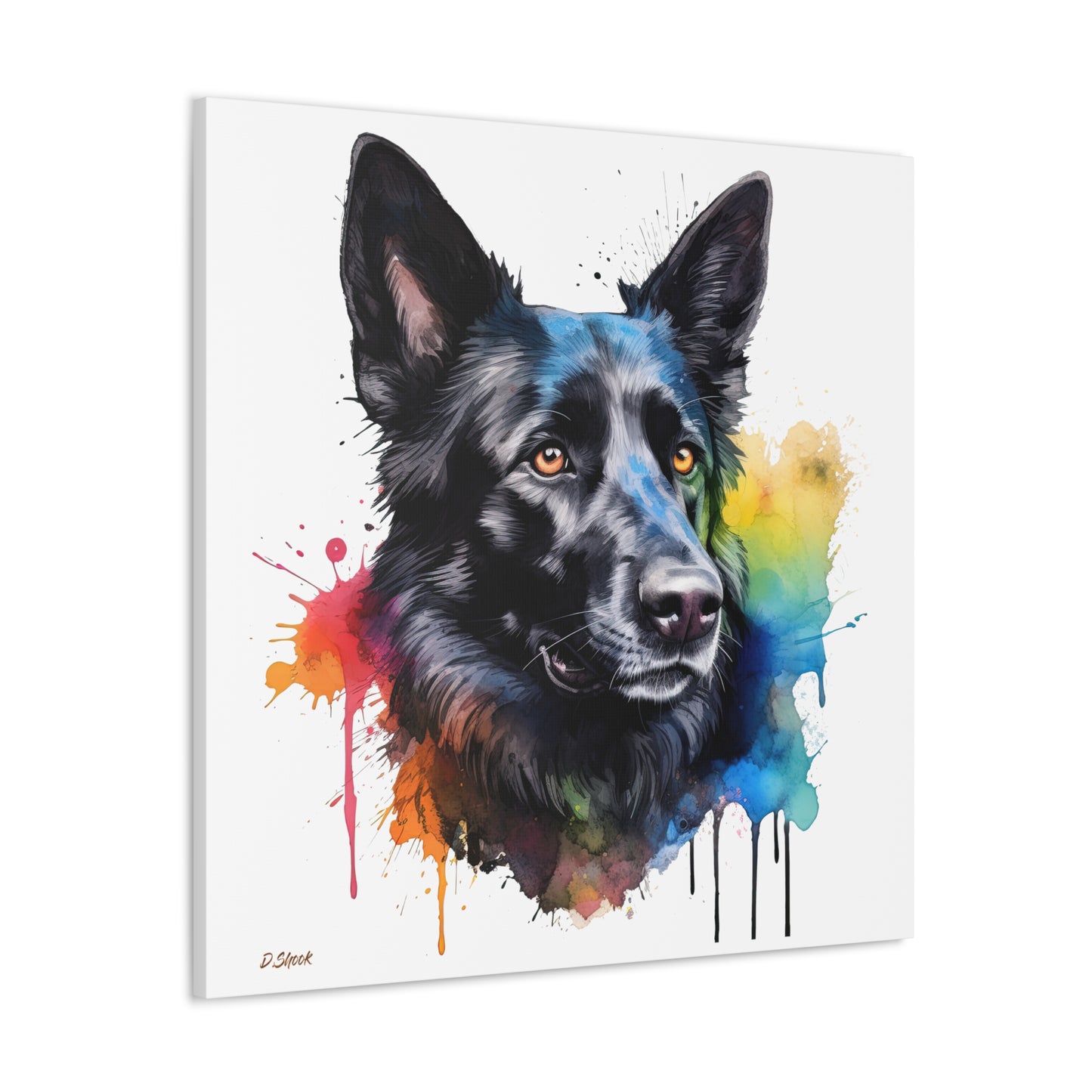 German Sheppard 22 Canvas Gallery Wraps