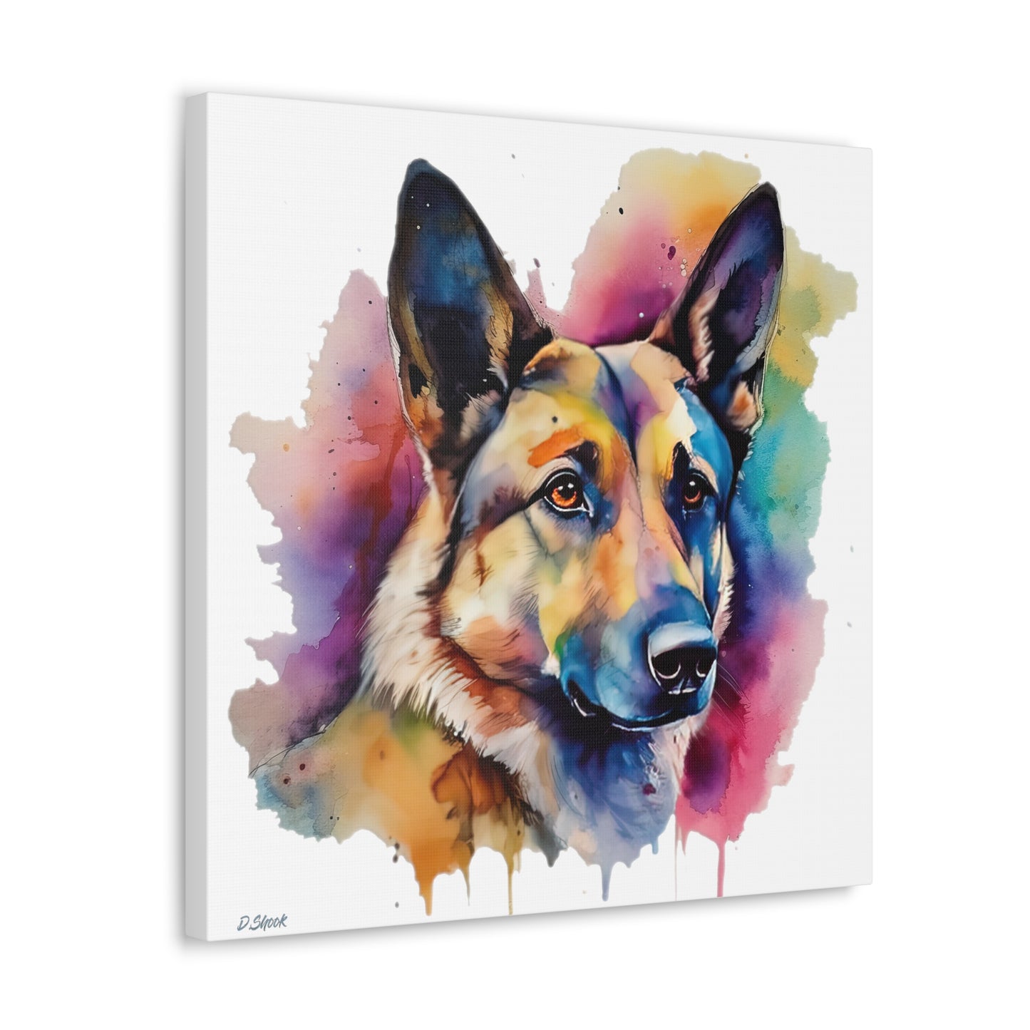 German Sheppard 3B Canvas Gallery Wraps