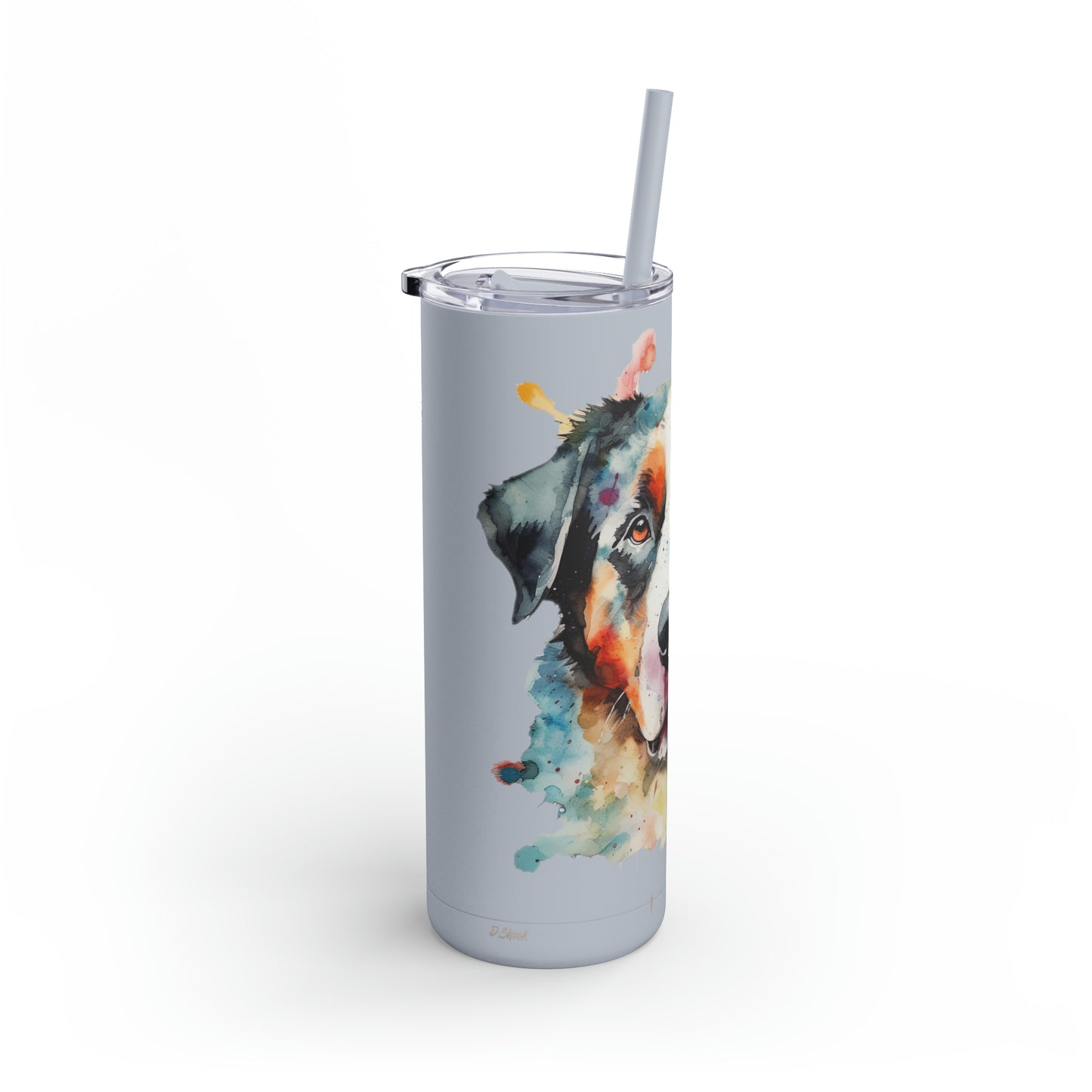 Greater Swiss Mountain Dog 2 Maars Maker Skinny Matte Tumbler, 20oz