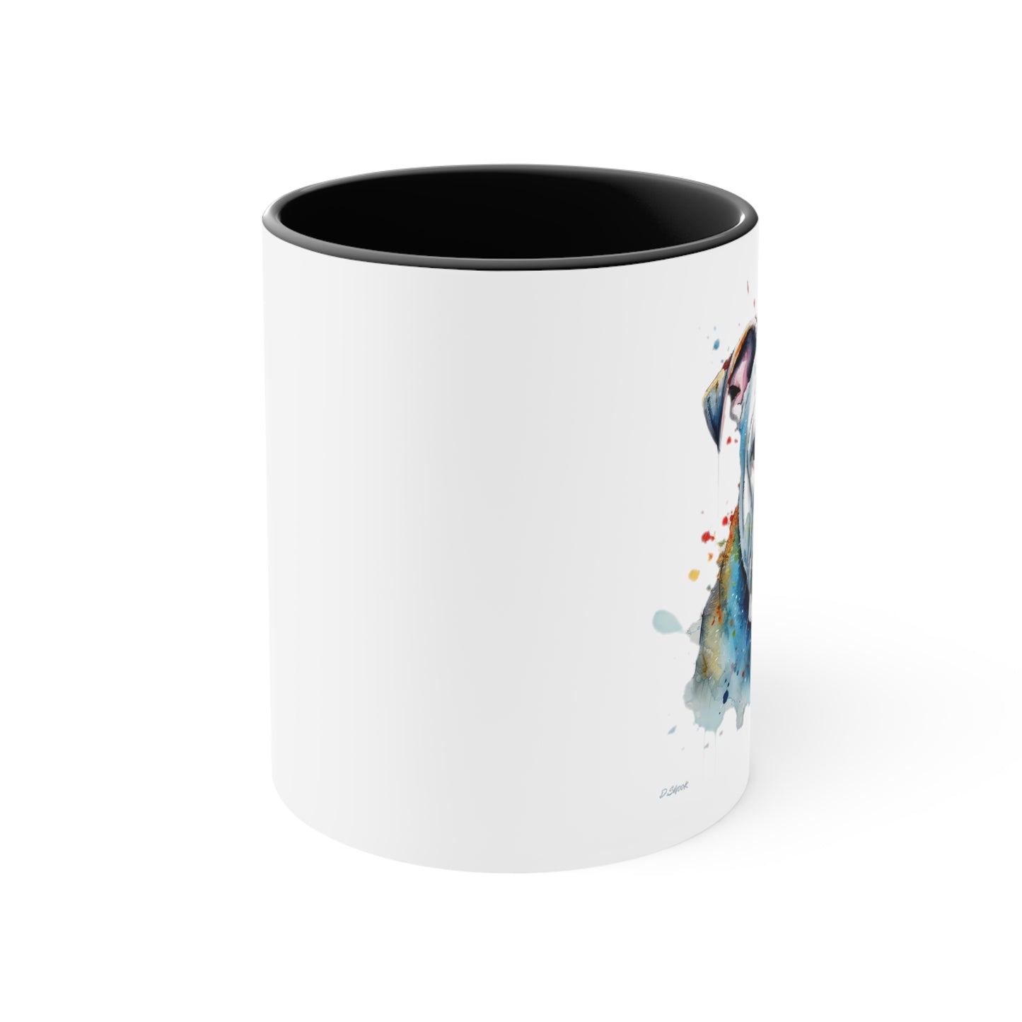 Bulldog 3 Accent Mugs