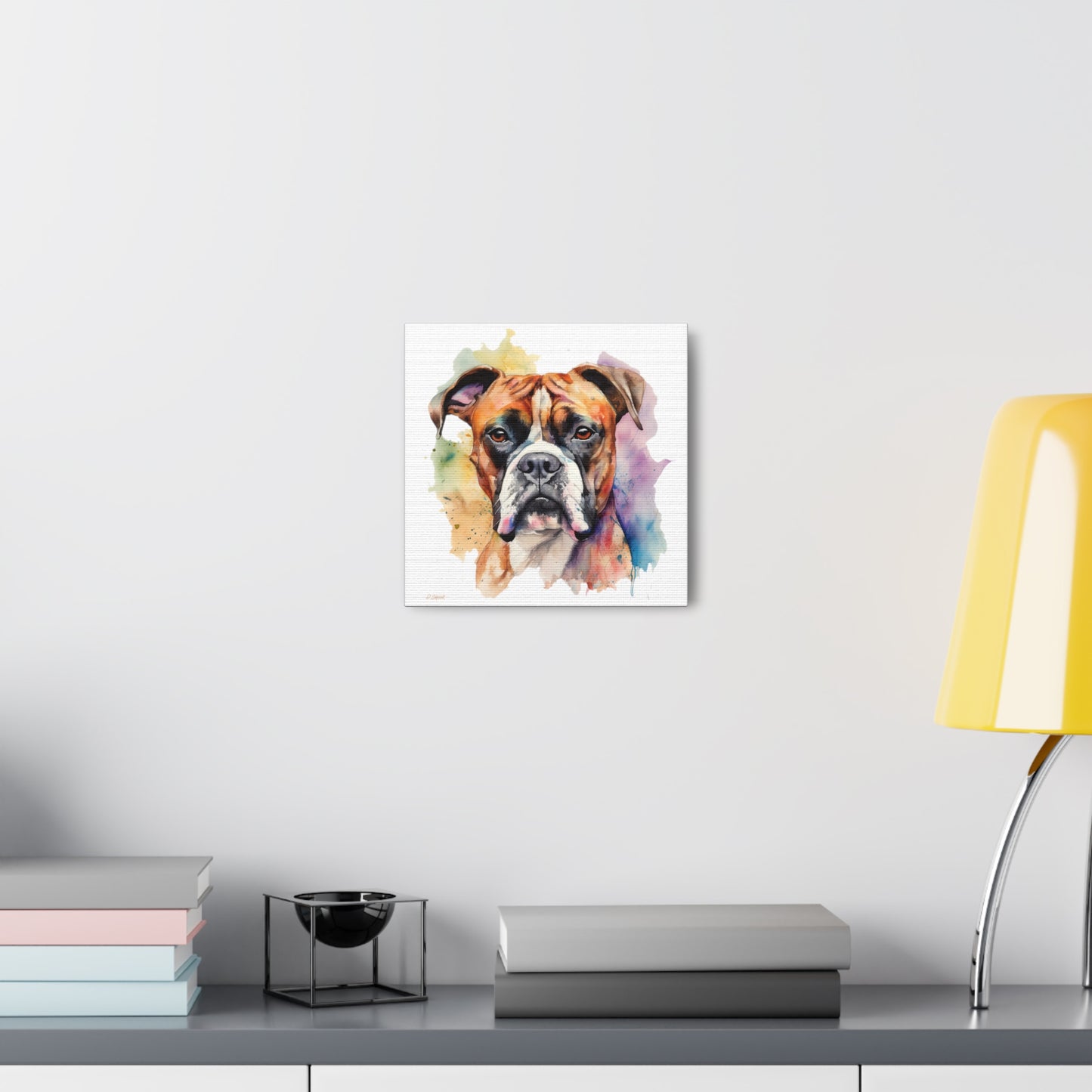 Boxer 2 Canvas Gallery Wraps