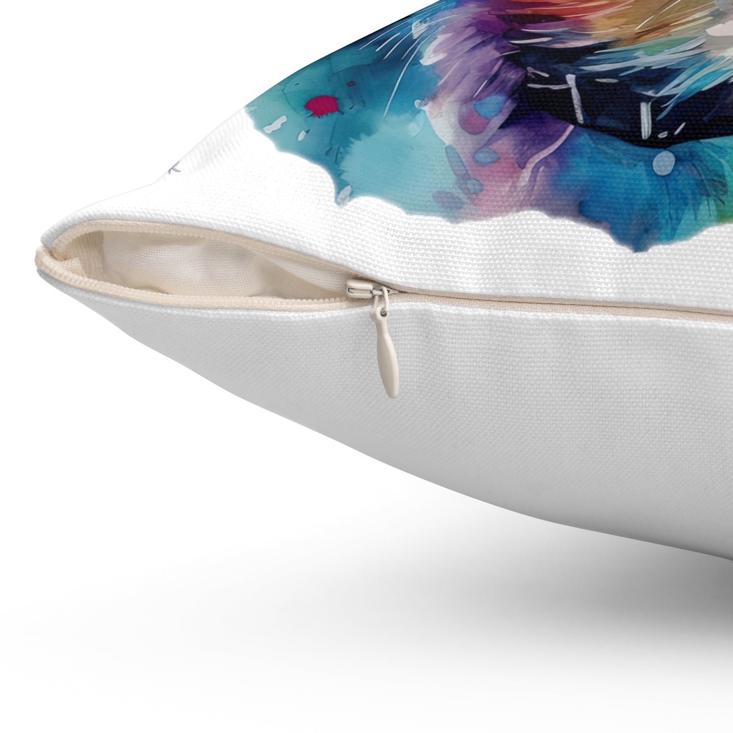 Chihuahua 1 Spun Polyester Square Pillow