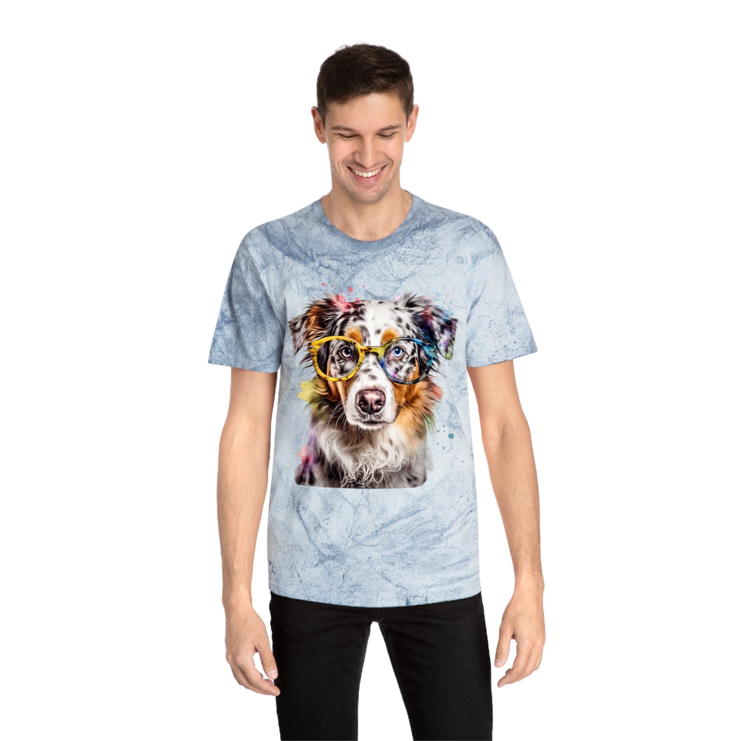 Australian Shepherd 4 Unisex Color Blast T-Shirt