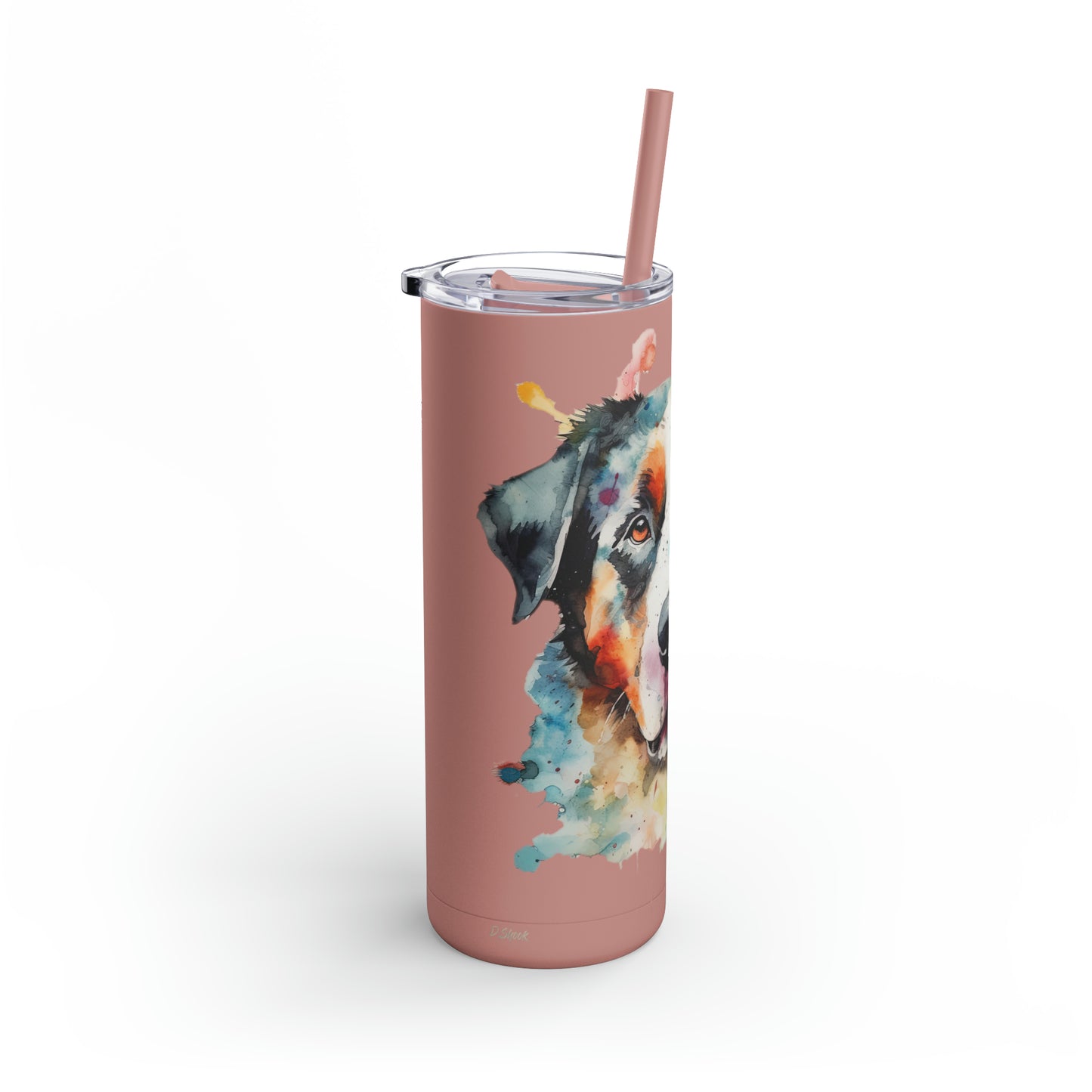 Greater Swiss Mountain Dog 2 Maars Maker Skinny Matte Tumbler, 20oz