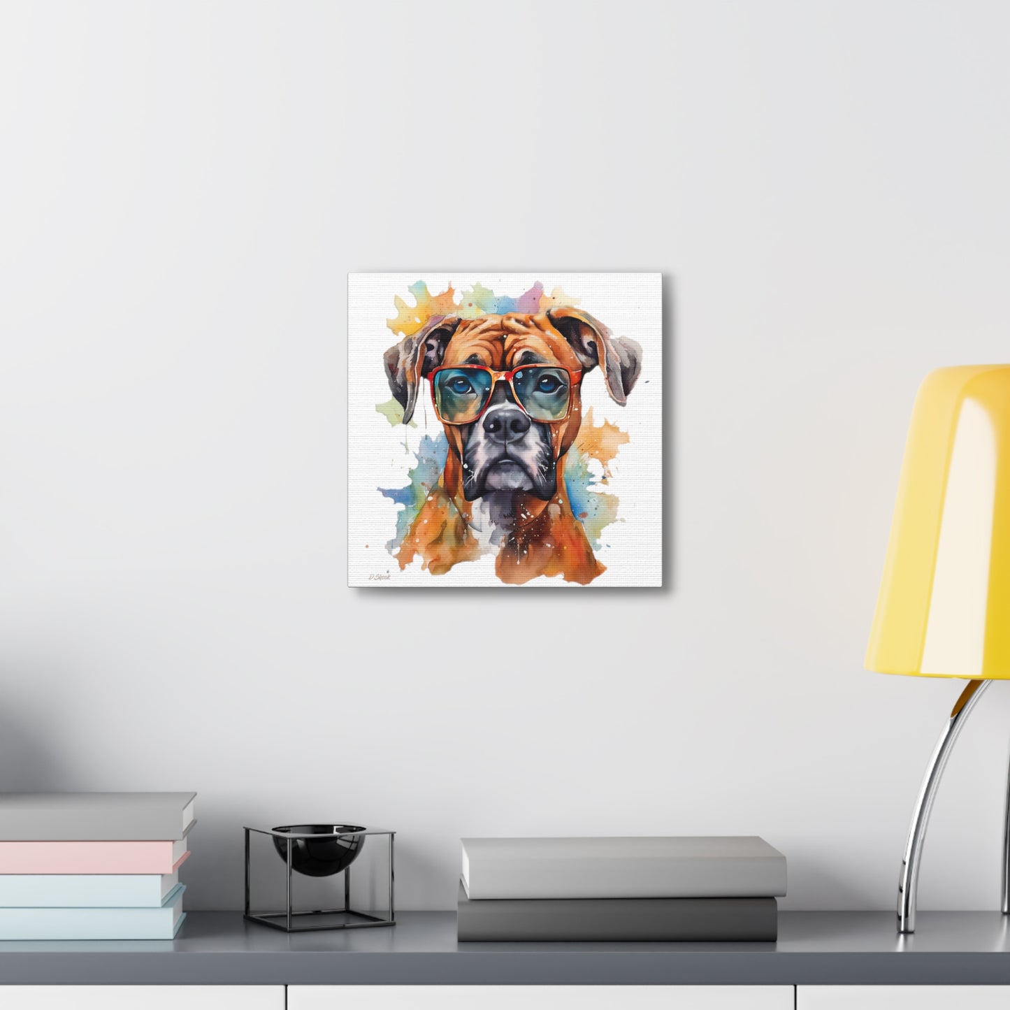 Boxer 4 Canvas Gallery Wraps