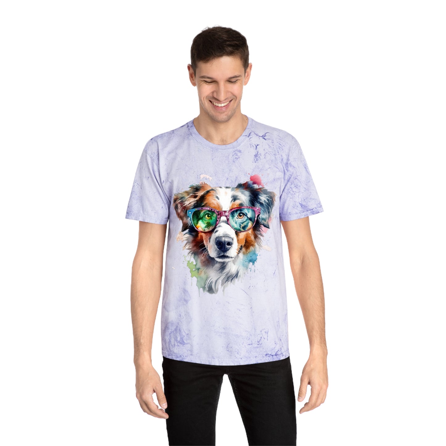 Australian Shepherd 5 Unisex Color Blast T-Shirt