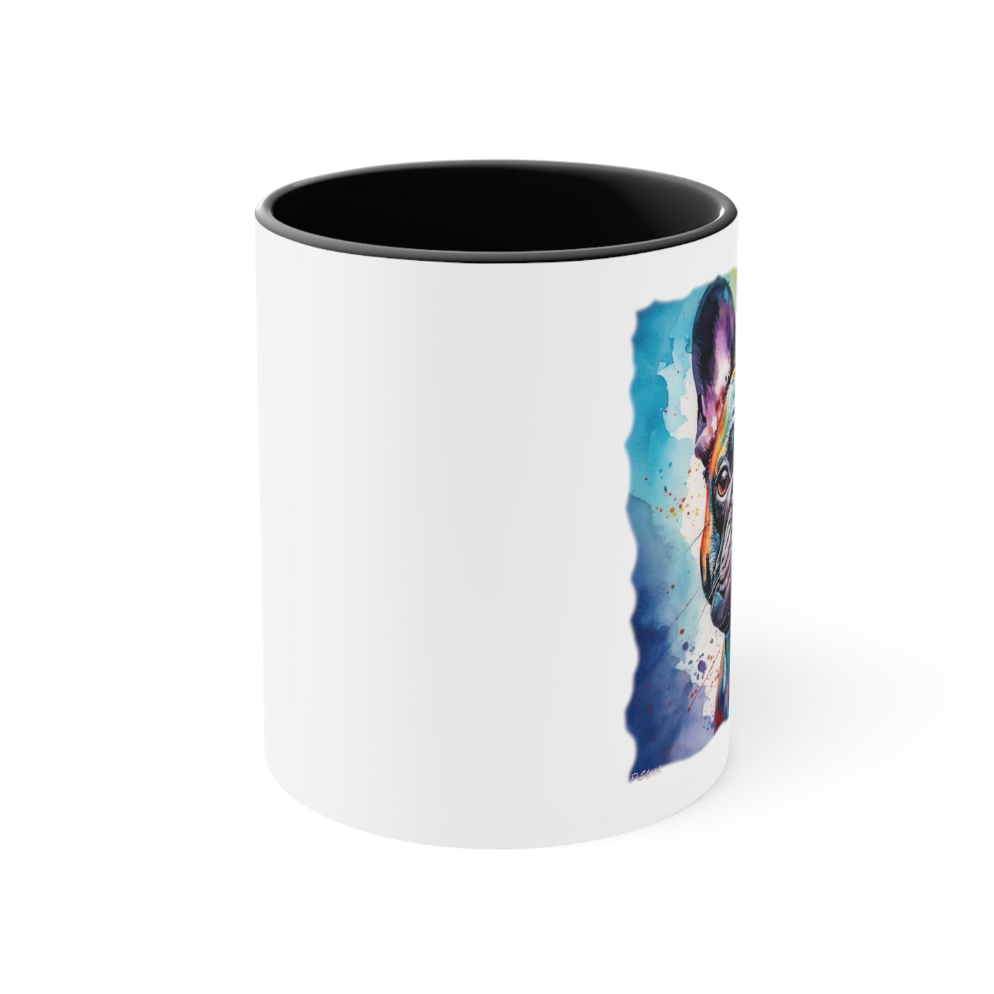 French Bulldog 2 Accent Mugs