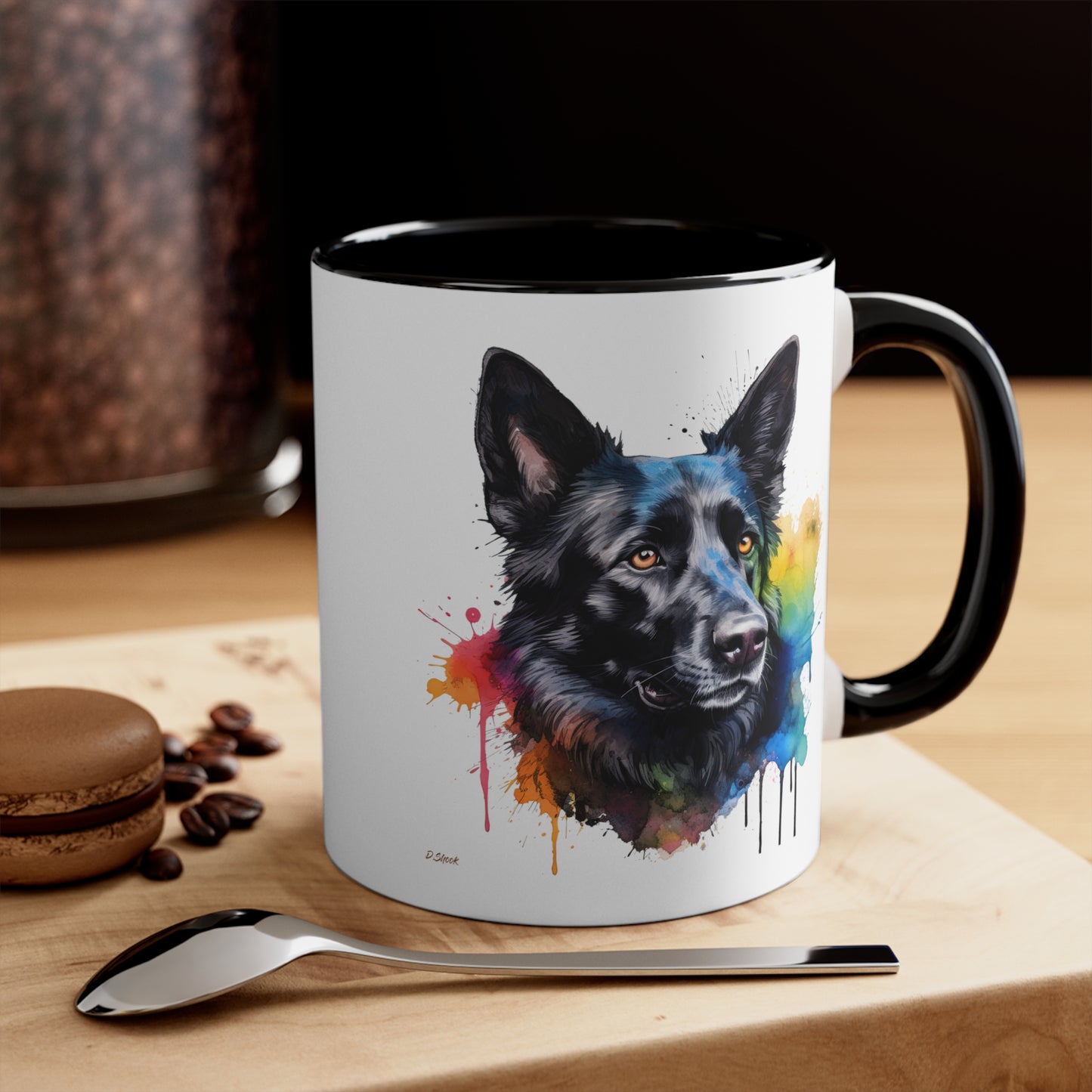German Sheppard 22 Accent Mugs