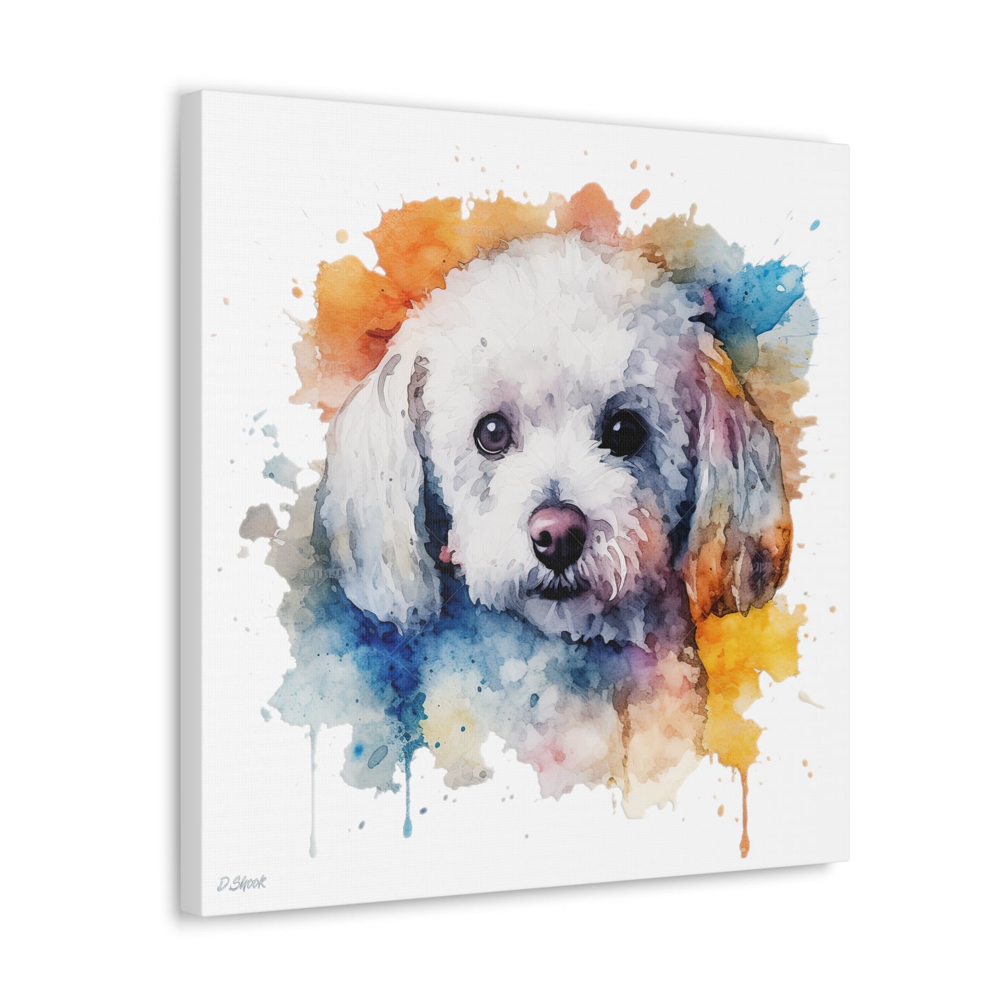 Bichon Frise 3 Canvas Gallery Wraps