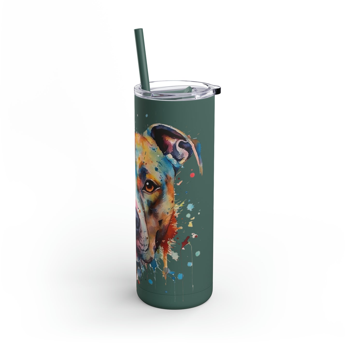 Pitbull 3 Maars Maker Skinny Matte Tumbler, 20oz