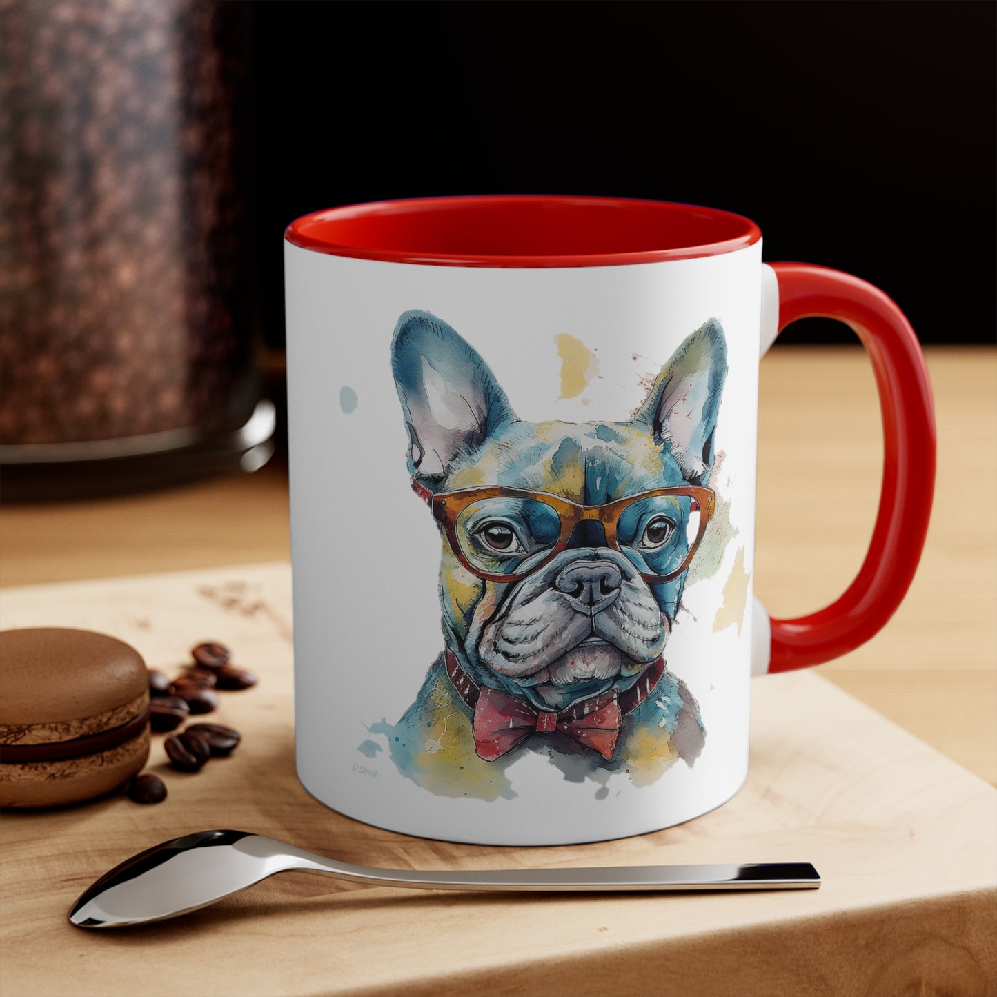 French Bulldog 5 Accent Mugs