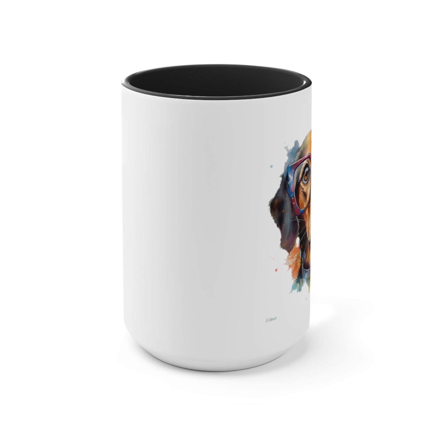 Dachshund 7 Accent Mugs