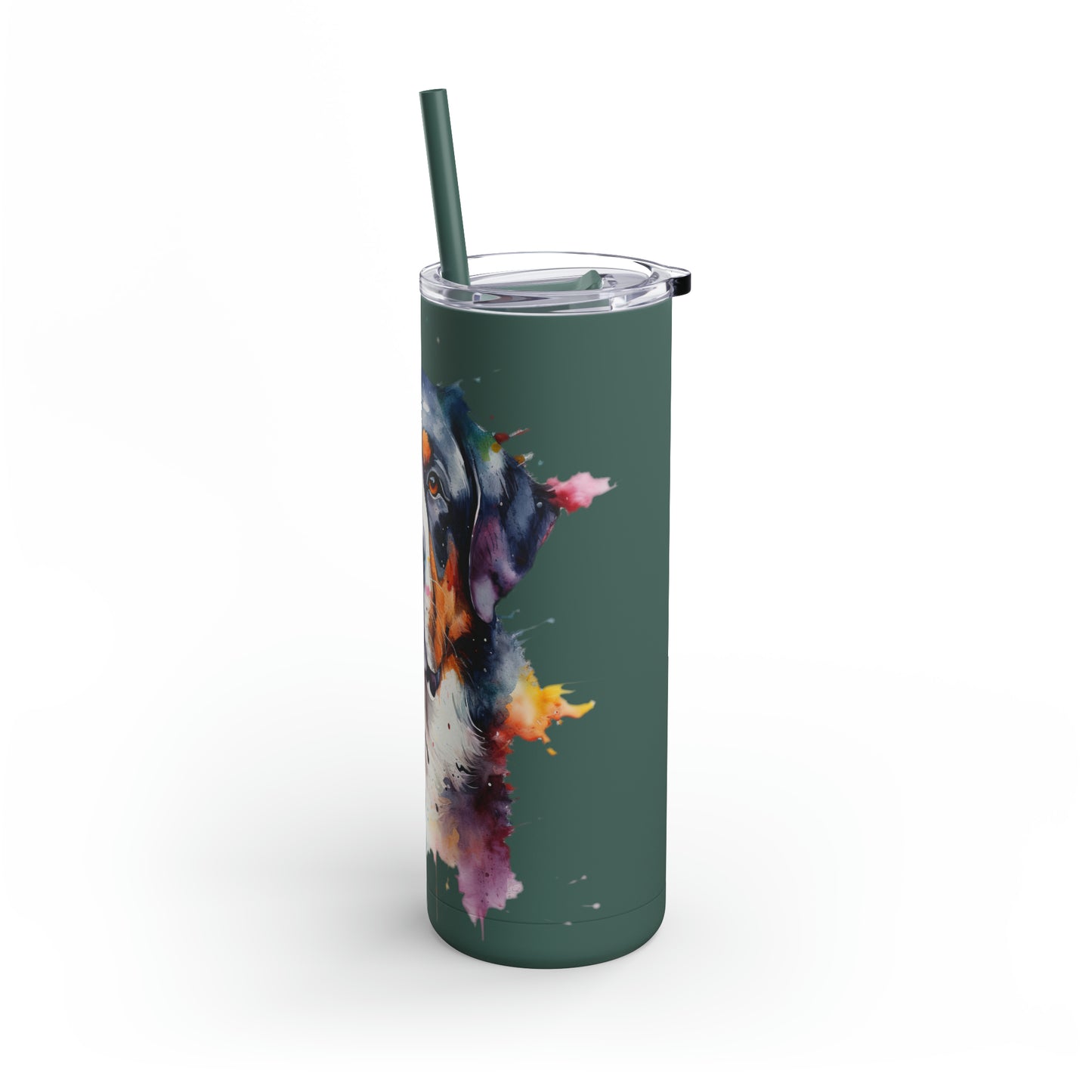Greater Swiss Mountain Dog 3B Maars Maker Skinny Matte Tumbler, 20oz