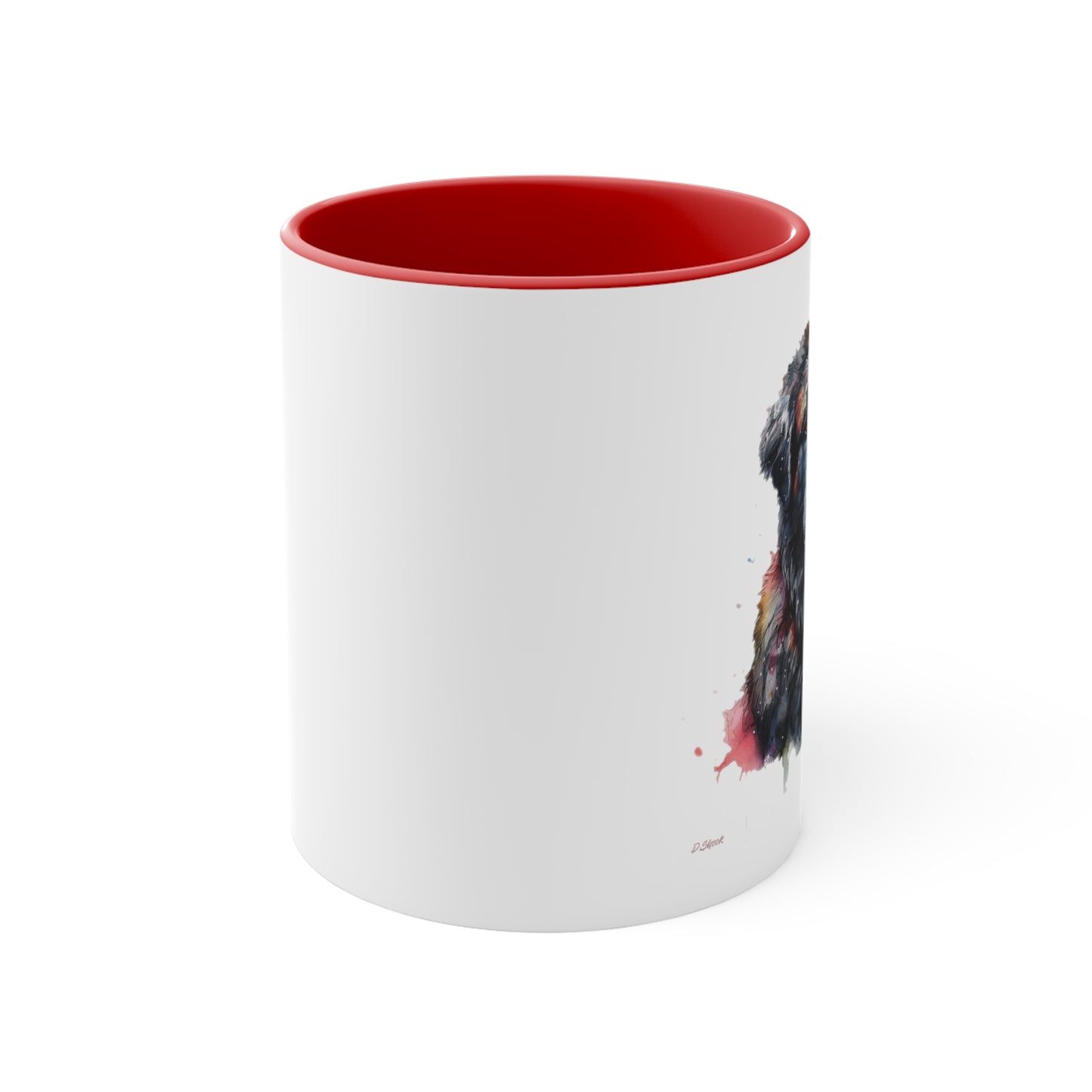 Newfoundland Dog 1 Accent Mugs