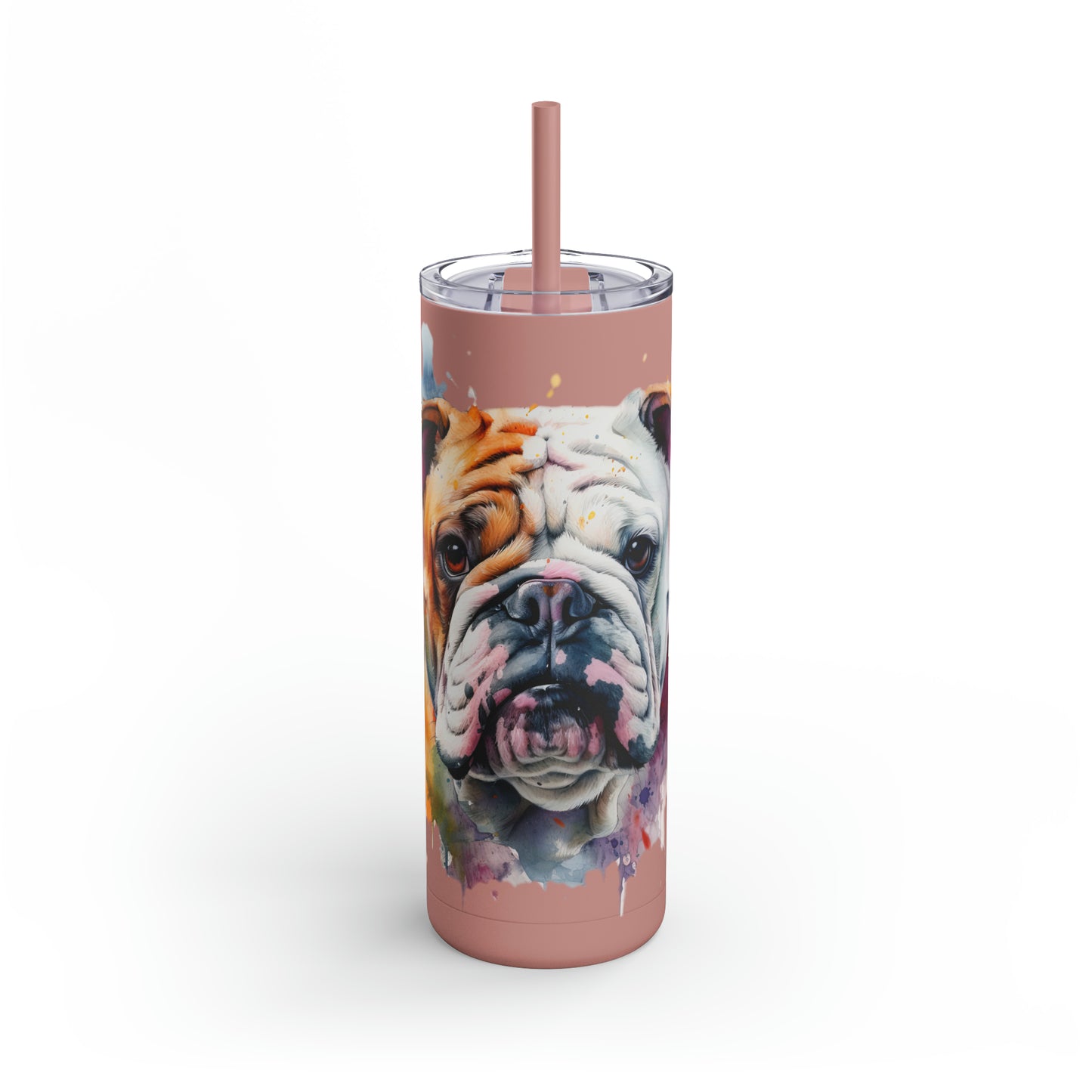 Bulldog 1 Maars Maker Skinny Matte Tumbler, 20oz