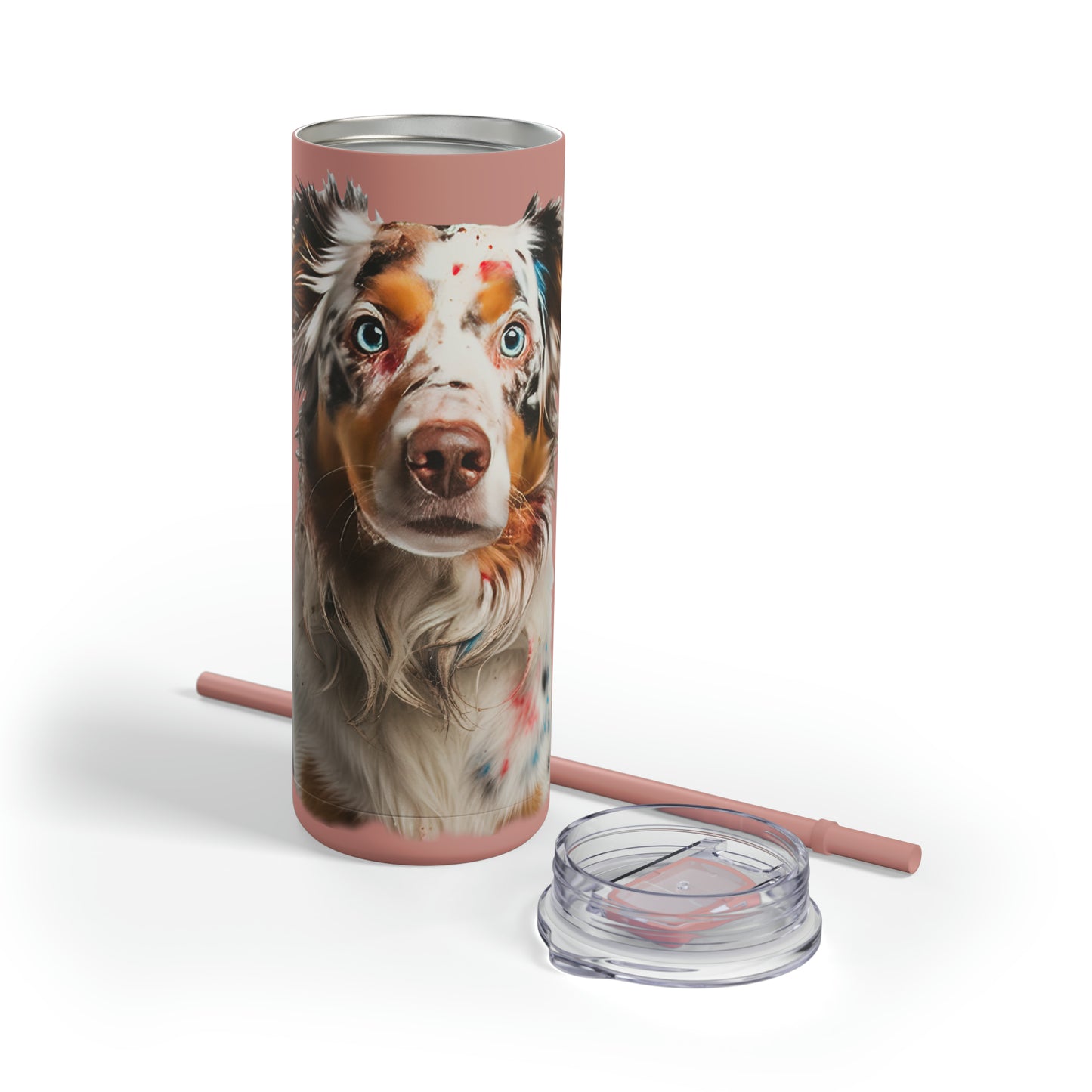 Australian Shepherd 1 Maars Maker Skinny Matte Tumbler, 20oz