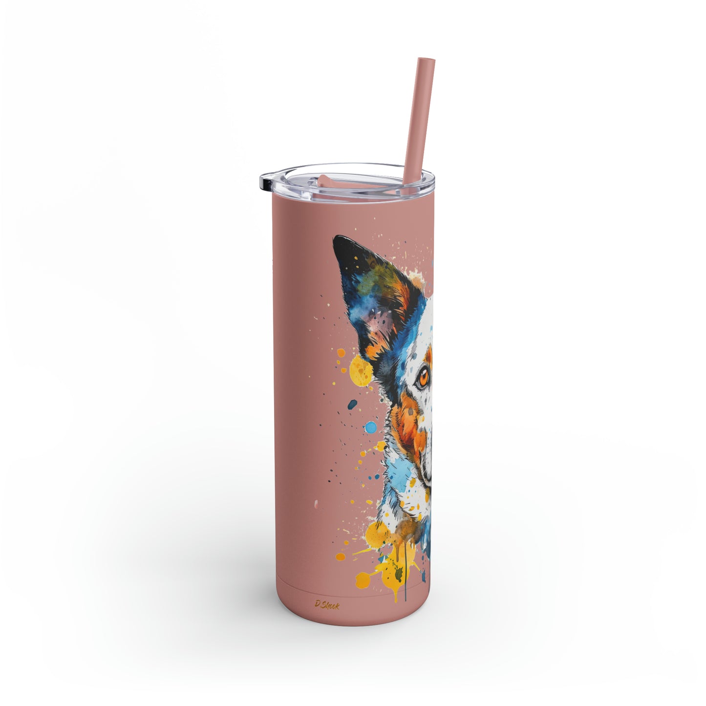 Blue Heeler 2 Maars Maker Skinny Matte Tumbler, 20oz
