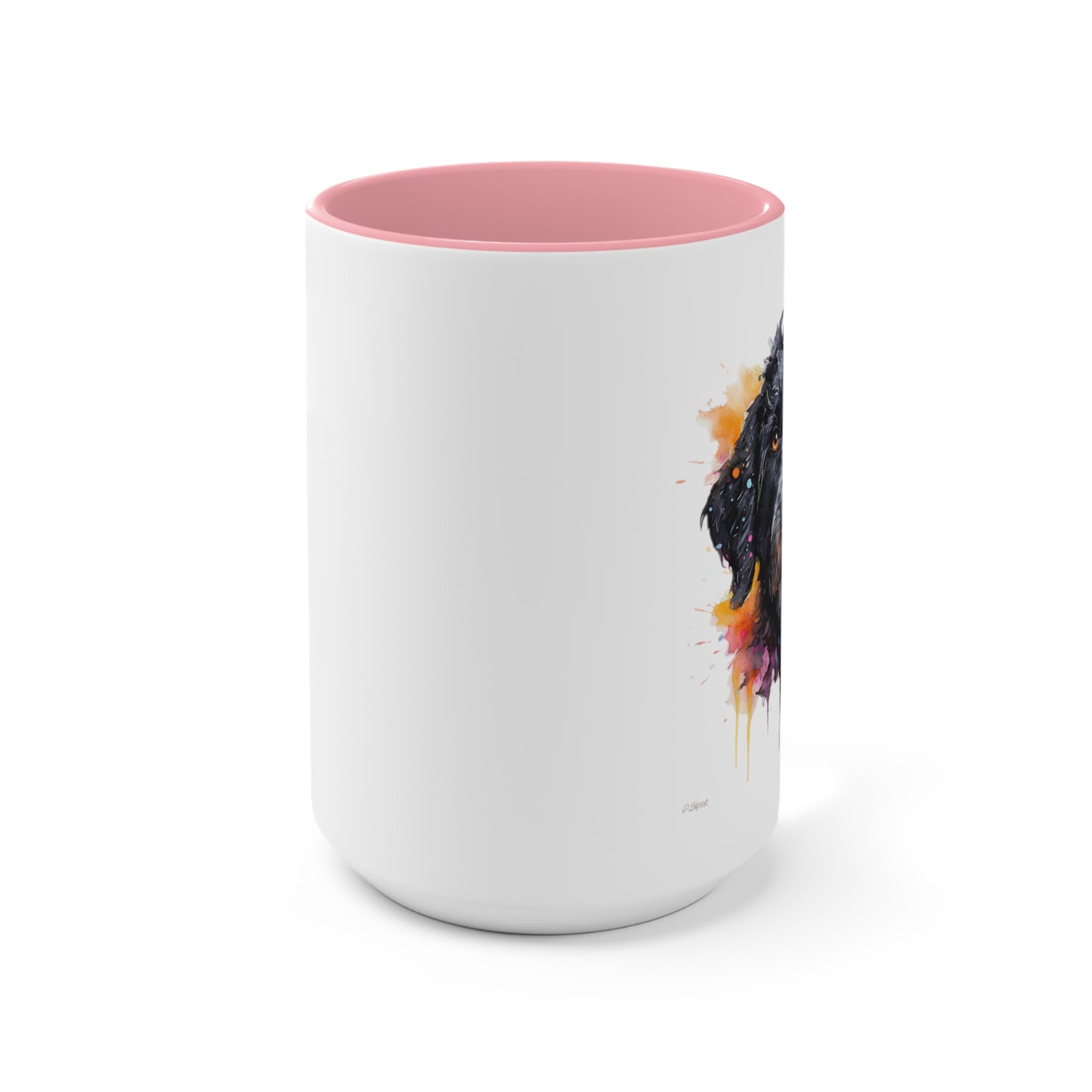 Portuguese Water Dog 5 Accent Mugs