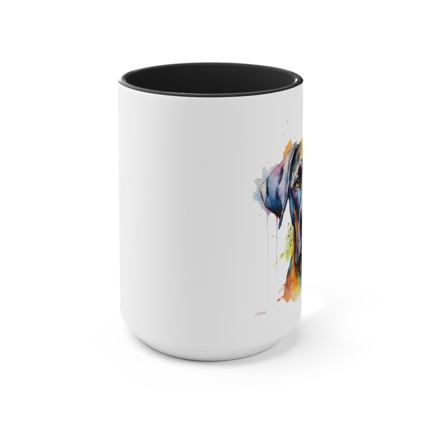Great Dane 2 Accent Mugs