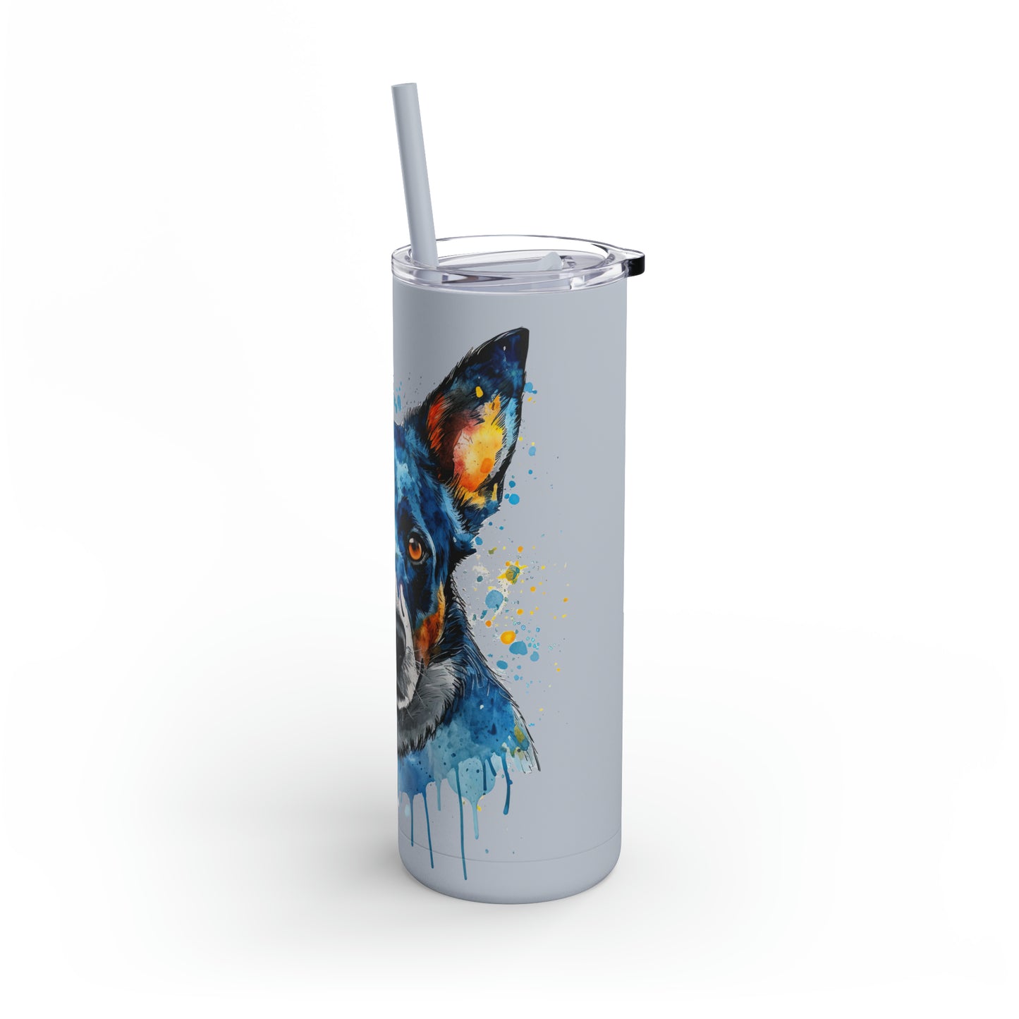 Blue Heeler 2 Maars Maker Skinny Matte Tumbler, 20oz