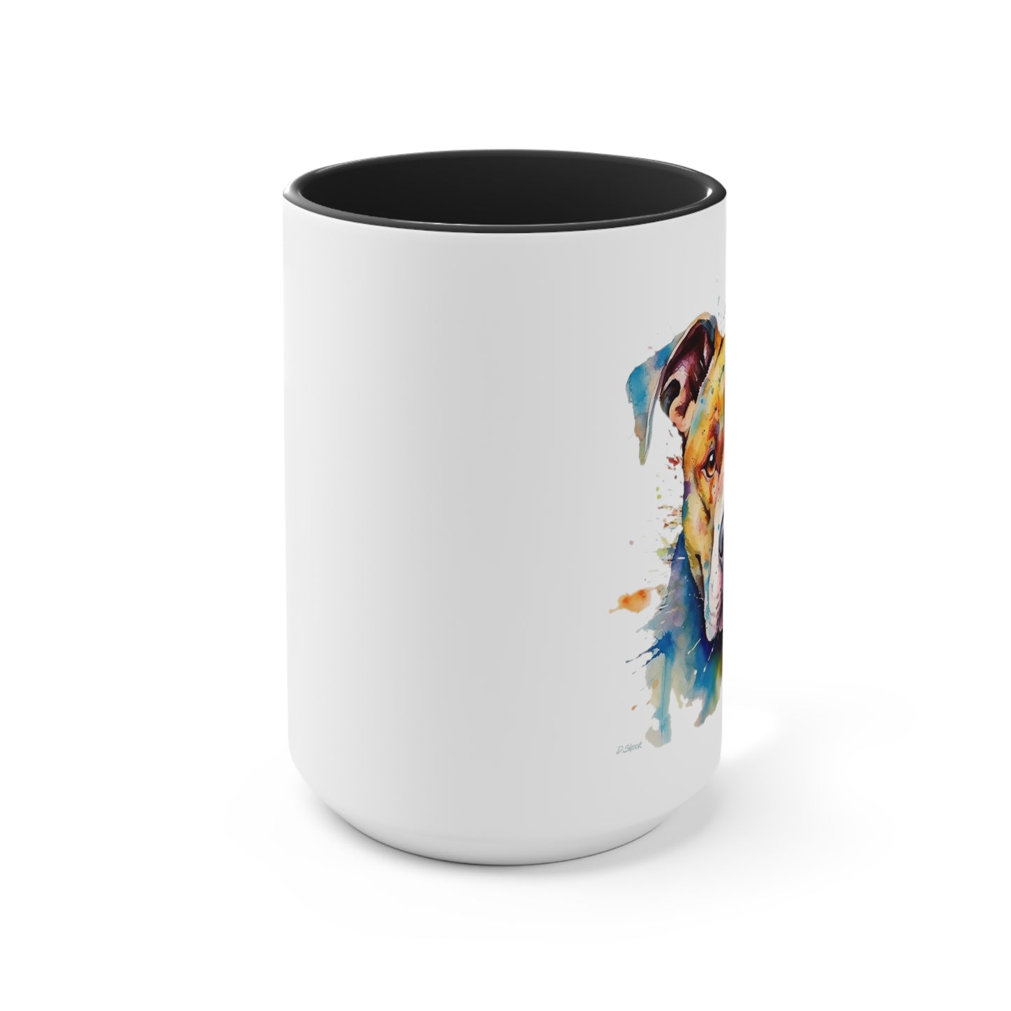 Pitbull 3 Accent Mugs