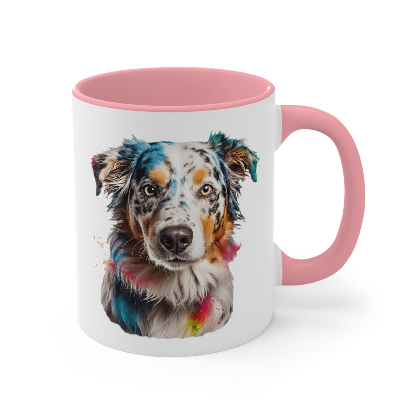 Australian Shepherd 3 Accent Mugs