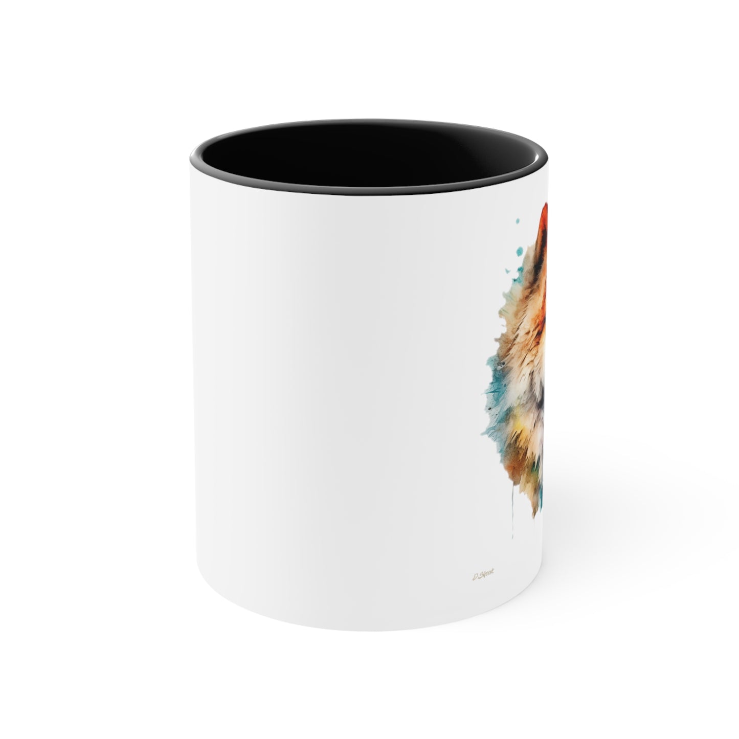 Chow Chow 3 Accent Mugs