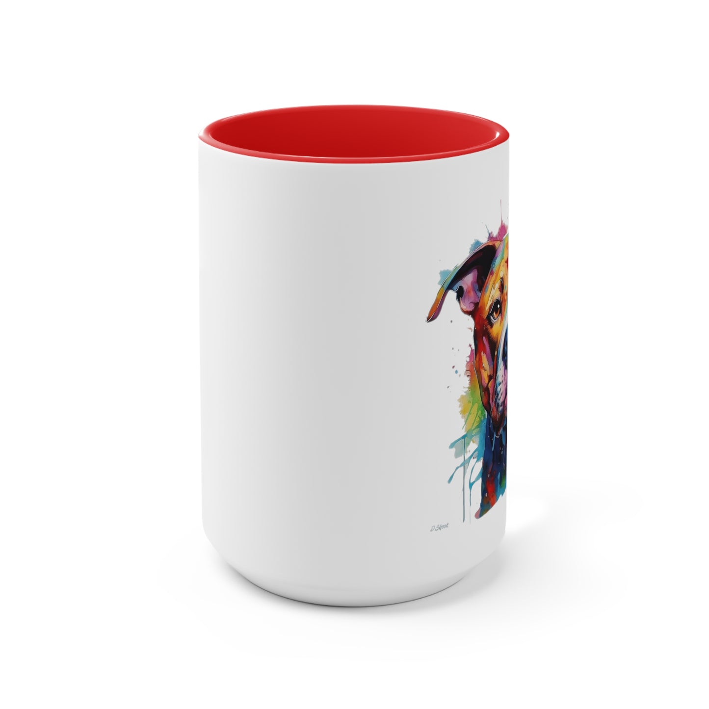Pitbull 2 Accent Mugs