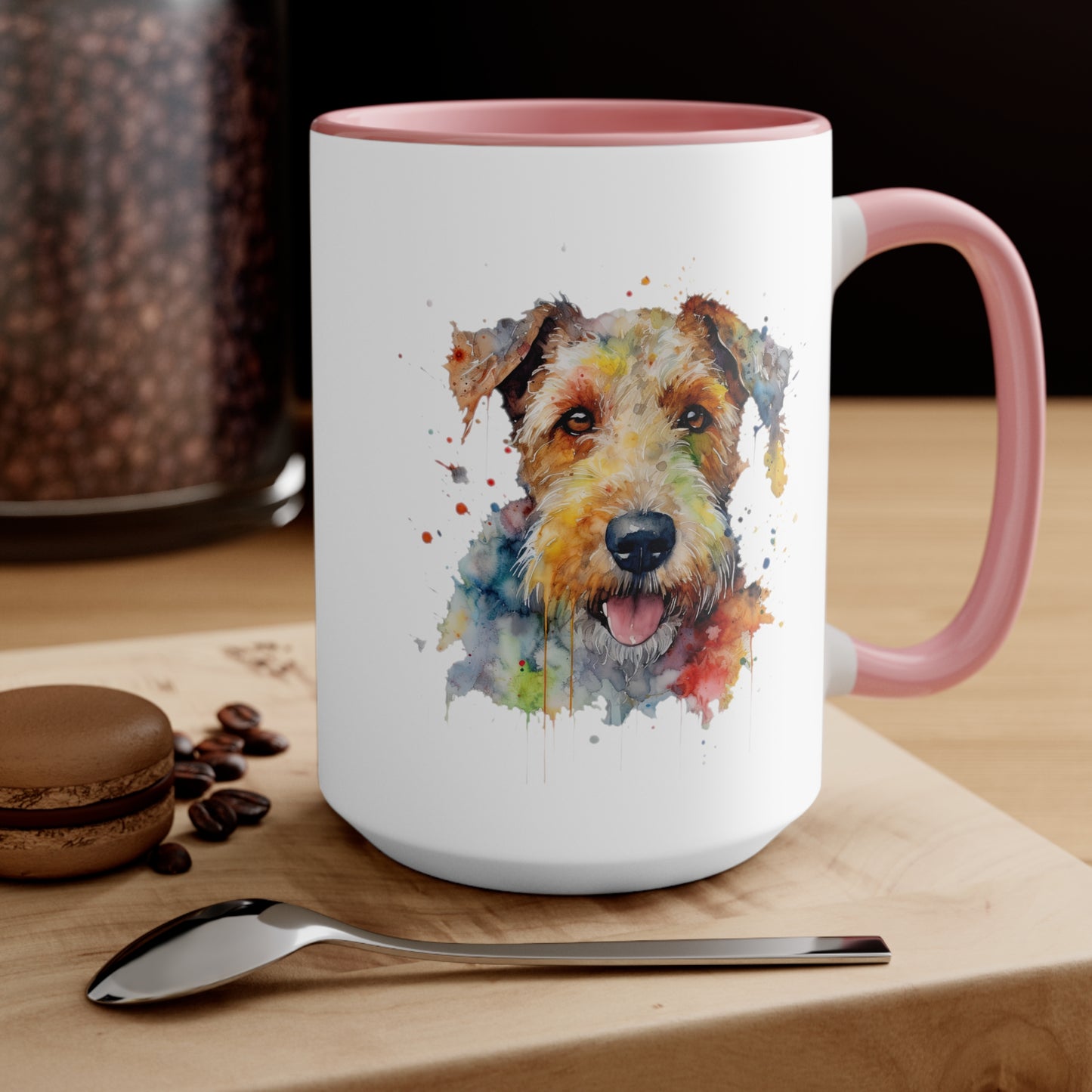 Airedale Terrier 1 Accent Mugs