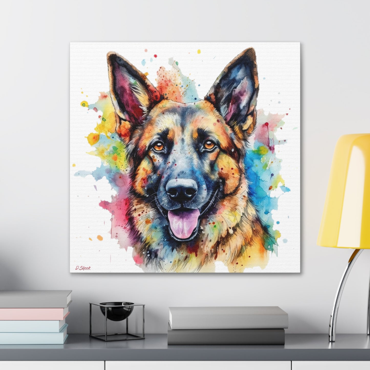 German Sheppard 1 Canvas Gallery Wraps