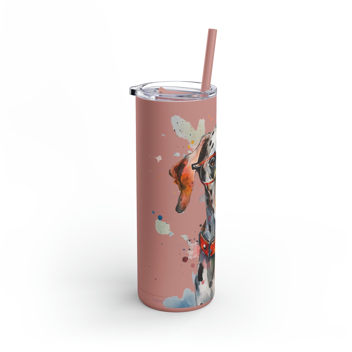 Dalmatian 3 Maars Maker Skinny Matte Tumbler, 20oz
