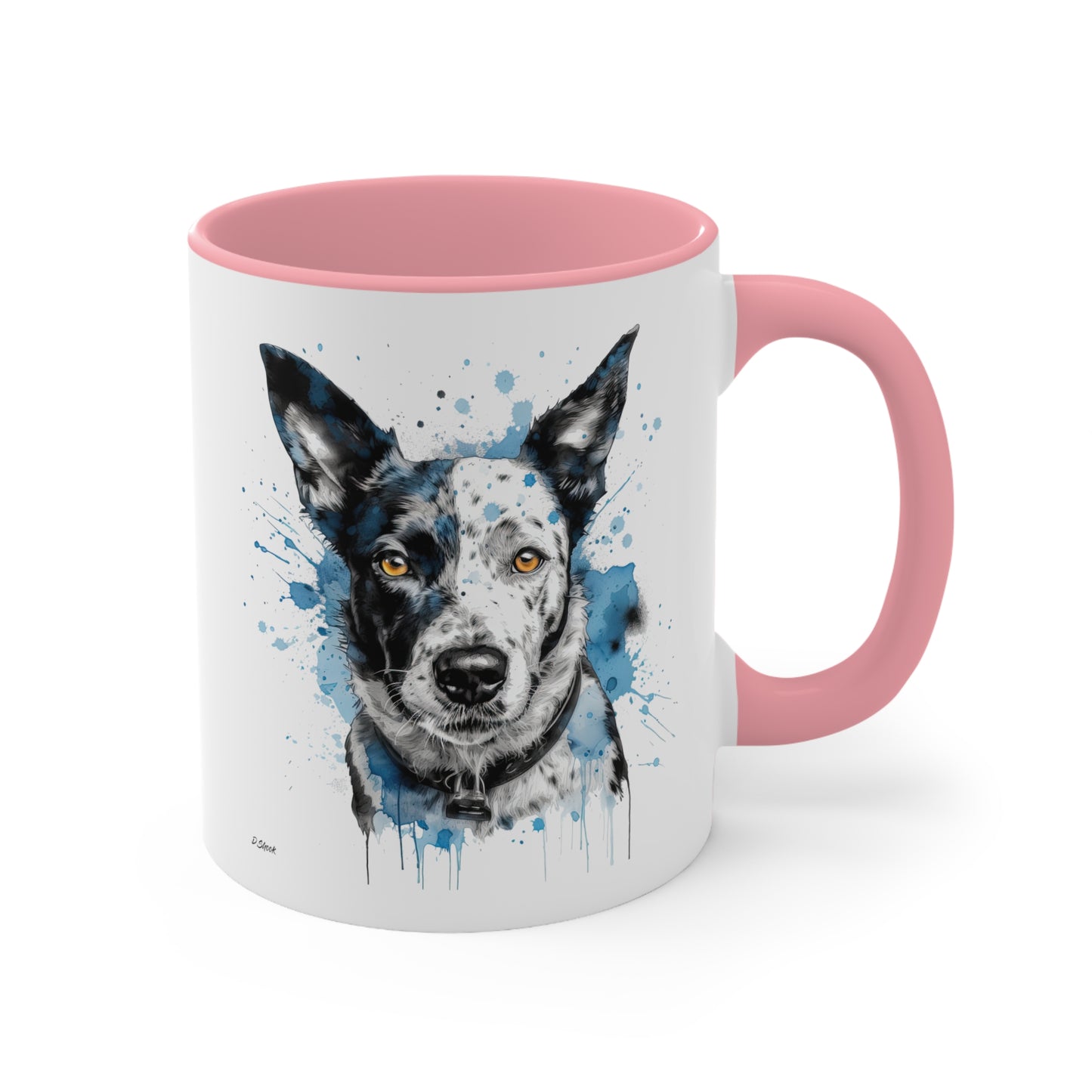 Blue Heeler 3 Accent Mugs