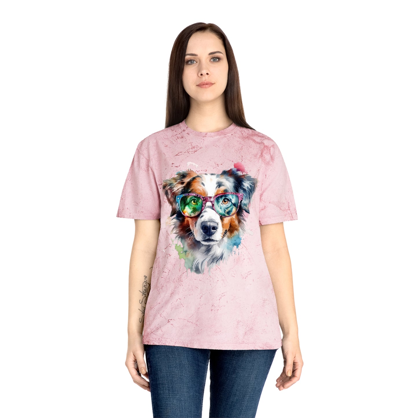 Australian Shepherd 5 Unisex Color Blast T-Shirt