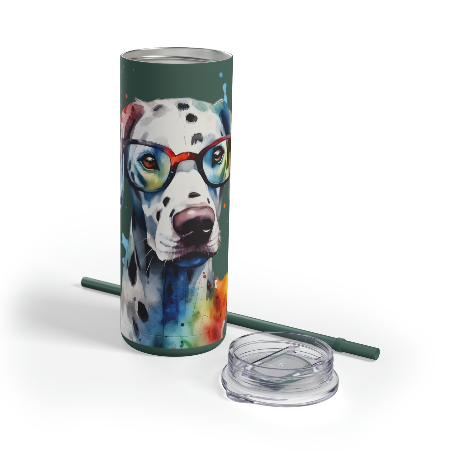 Dalmatian 4 Maars Maker Skinny Matte Tumbler, 20oz