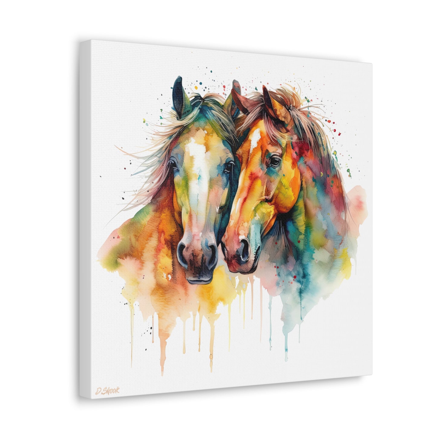 Horse Rescue 6 Canvas Gallery Wraps