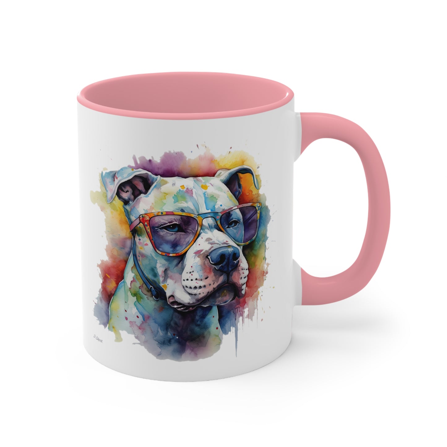 Pitbull 5 Accent Mugs