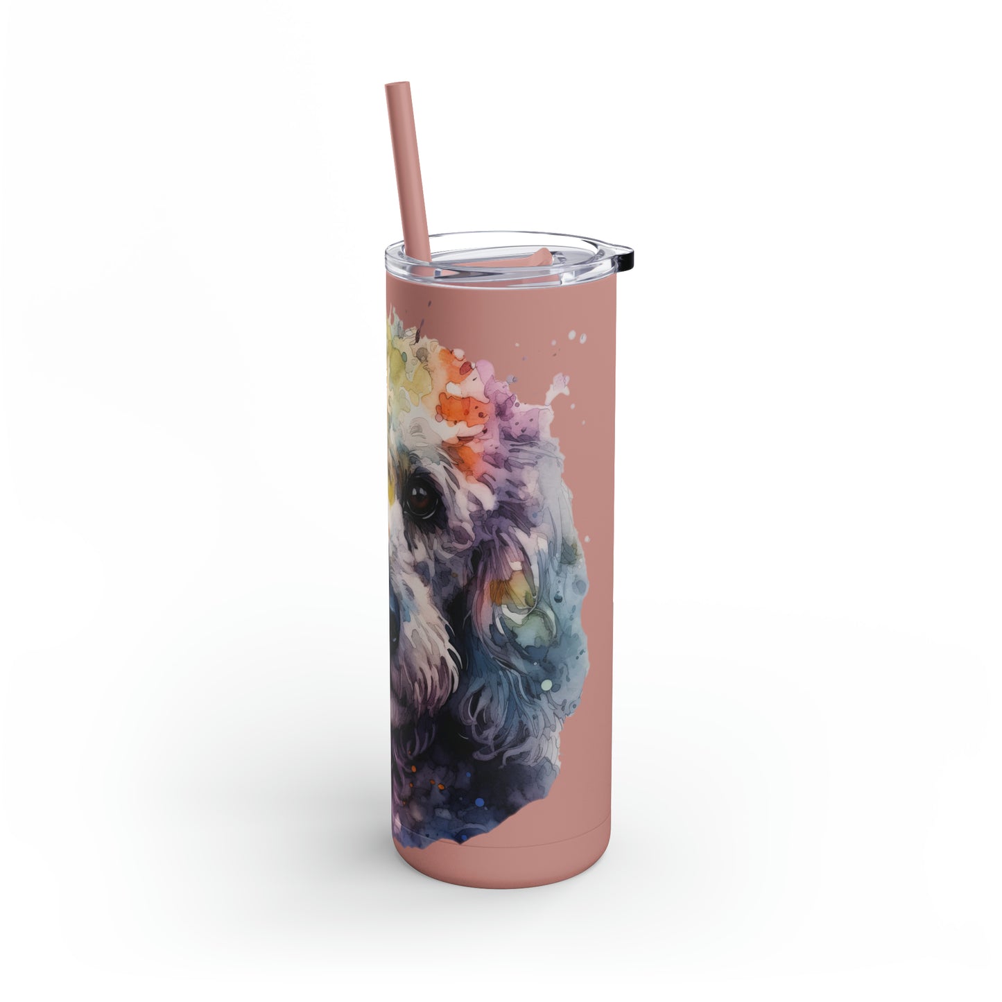 Poodle 1 Maars Maker Skinny Matte Tumbler, 20oz