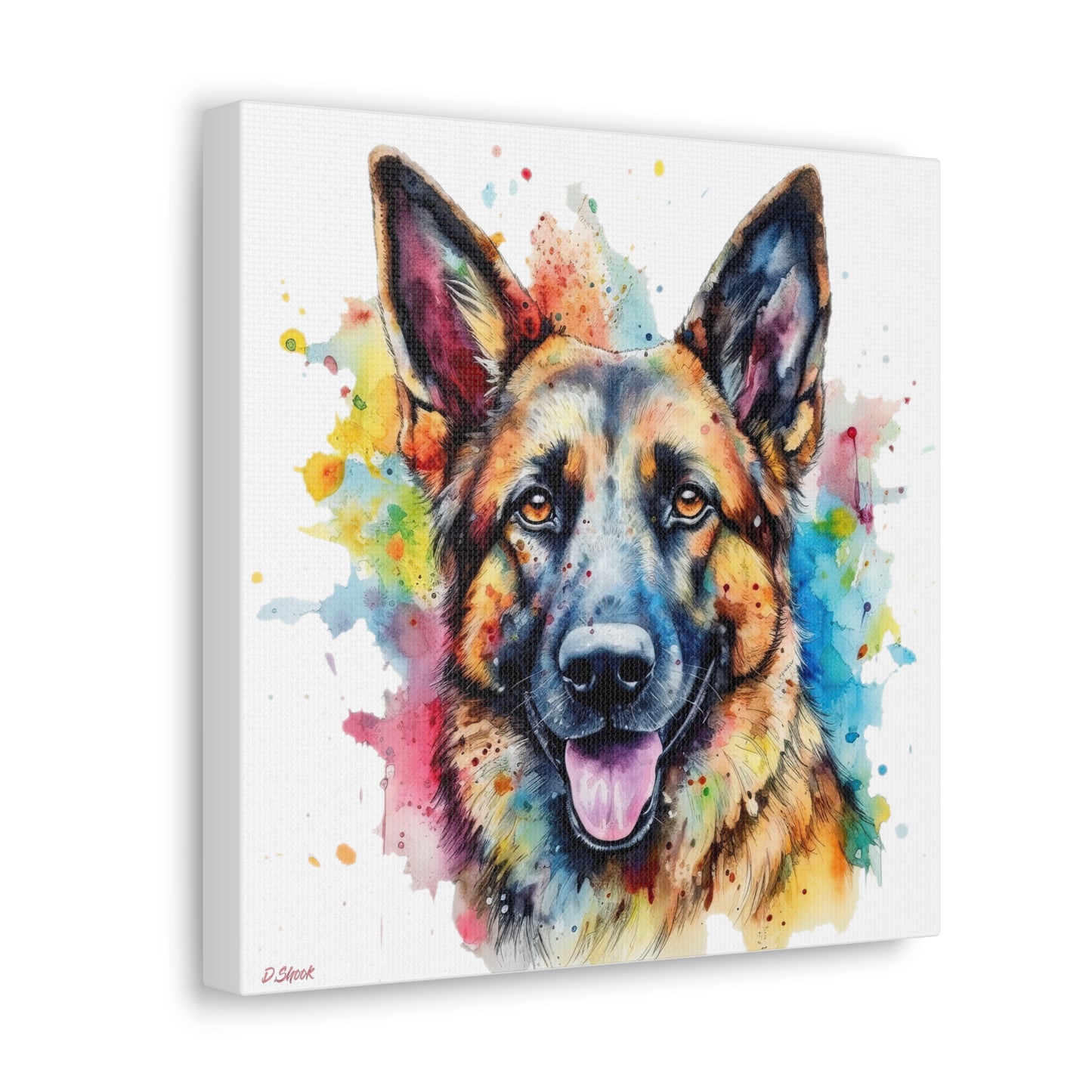 German Sheppard 1 Canvas Gallery Wraps