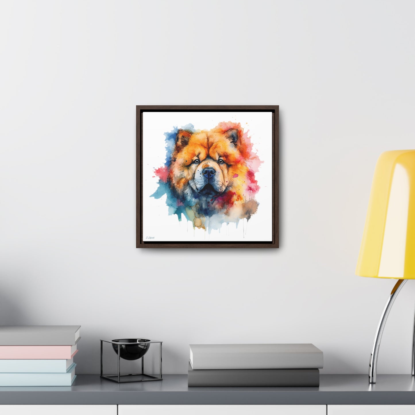 Chow Chow 1 Gallery Canvas Wraps, Square Frame