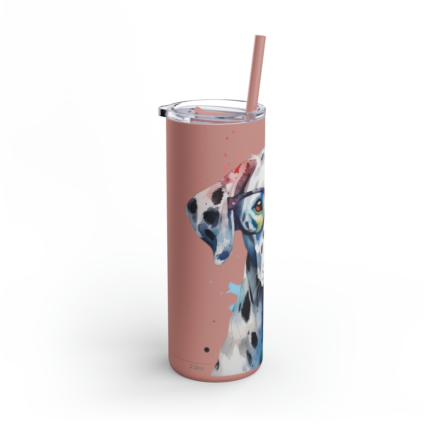 Dalmatian 4 Maars Maker Skinny Matte Tumbler, 20oz