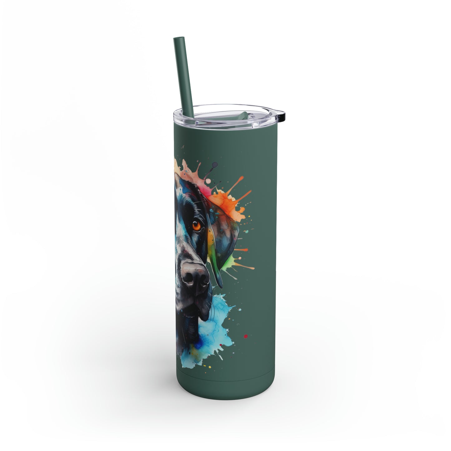 Black Lab 5 Maars Maker Skinny Matte Tumbler, 20oz