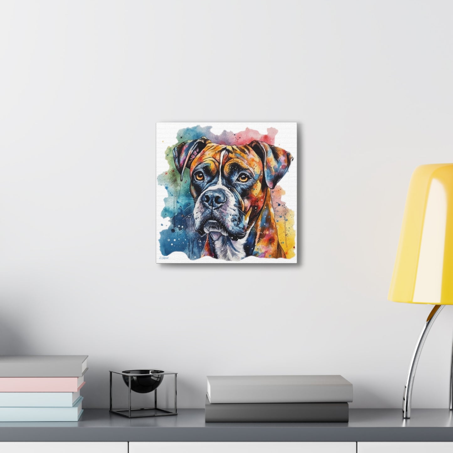 Boxer 3 Canvas Gallery Wraps