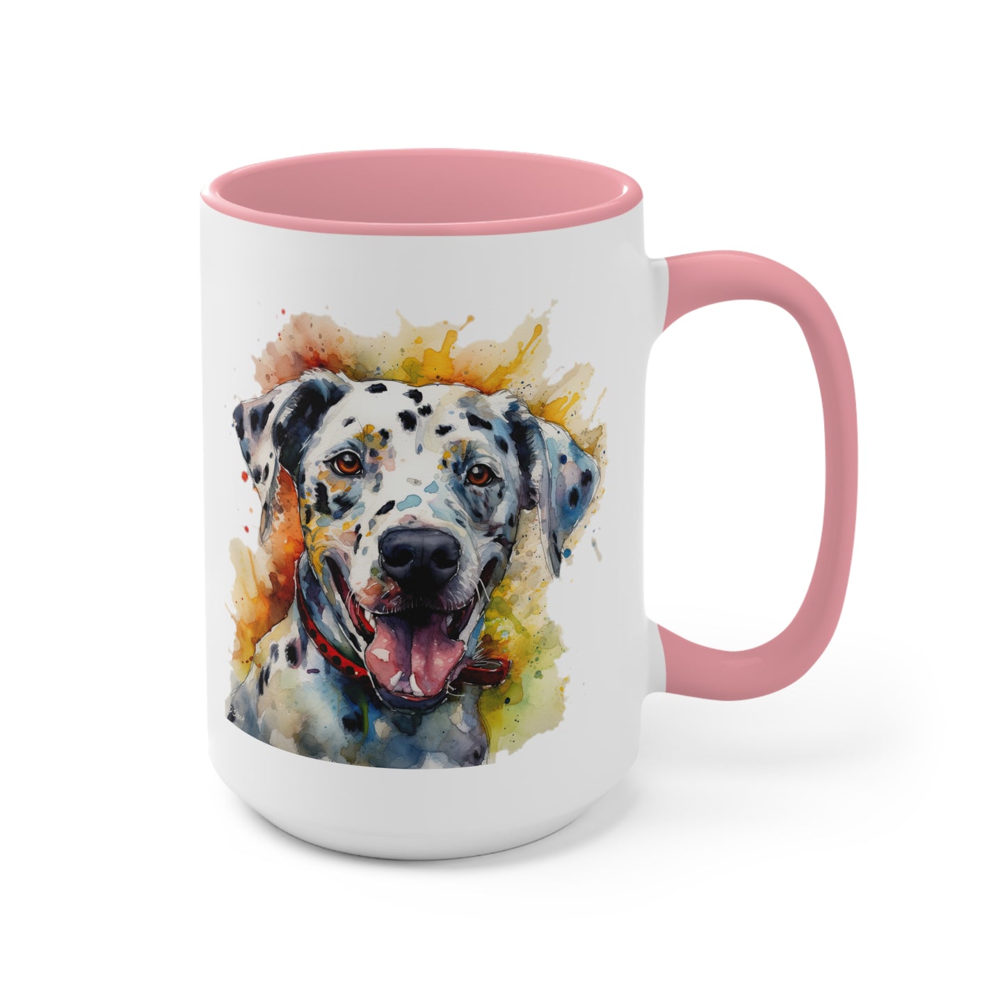 Dalmatian 2 Accent Mugs