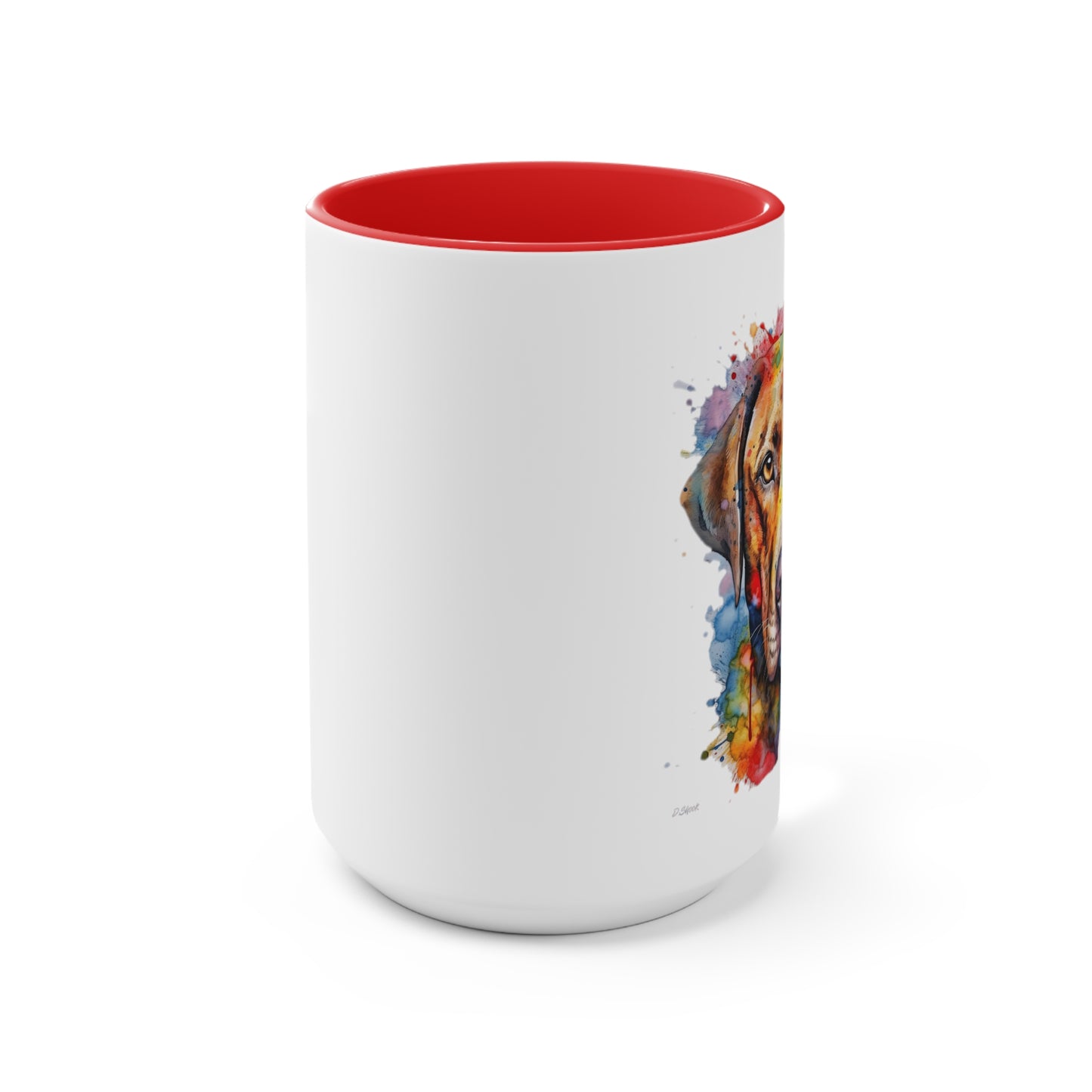 Labrador Retriever 2 Accent Mugs