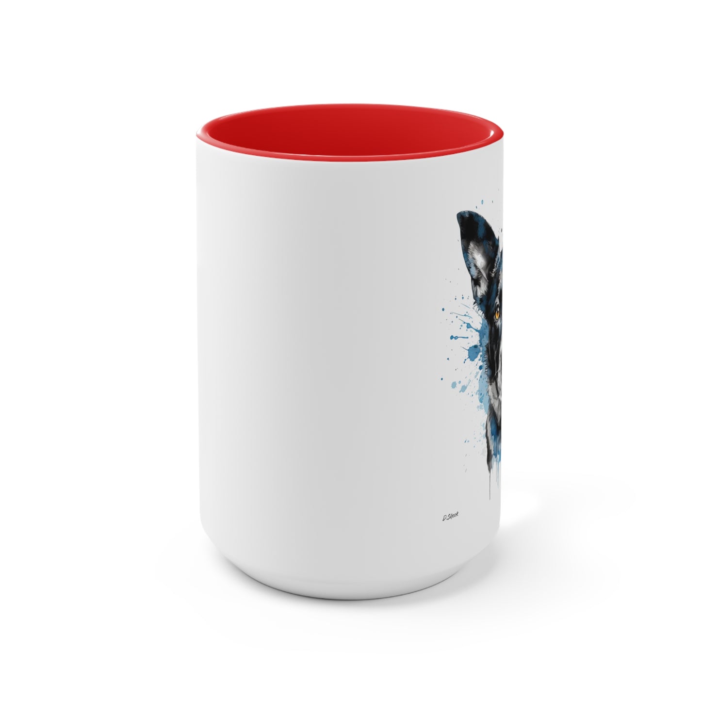 Blue Heeler 3 Accent Mugs