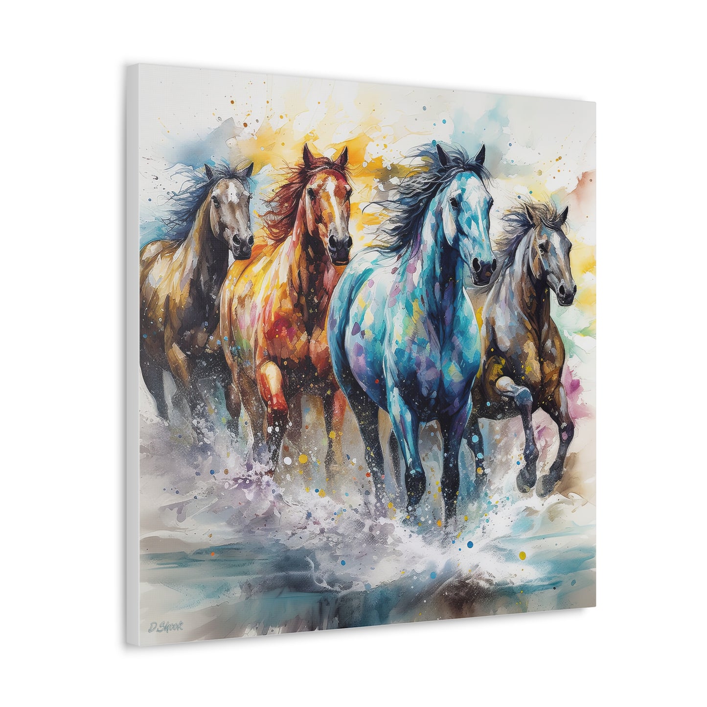 Horse Rescue 15 Canvas Gallery Wraps